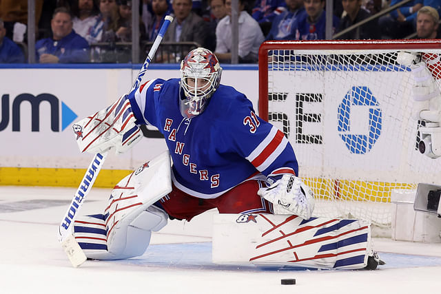 NHL: Stanley Cup Playoffs-Carolina Hurricanes at New York Rangers