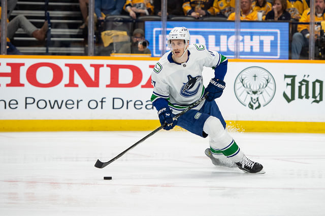 NHL: Stanley Cup Playoffs-Vancouver Canucks at Nashville Predators