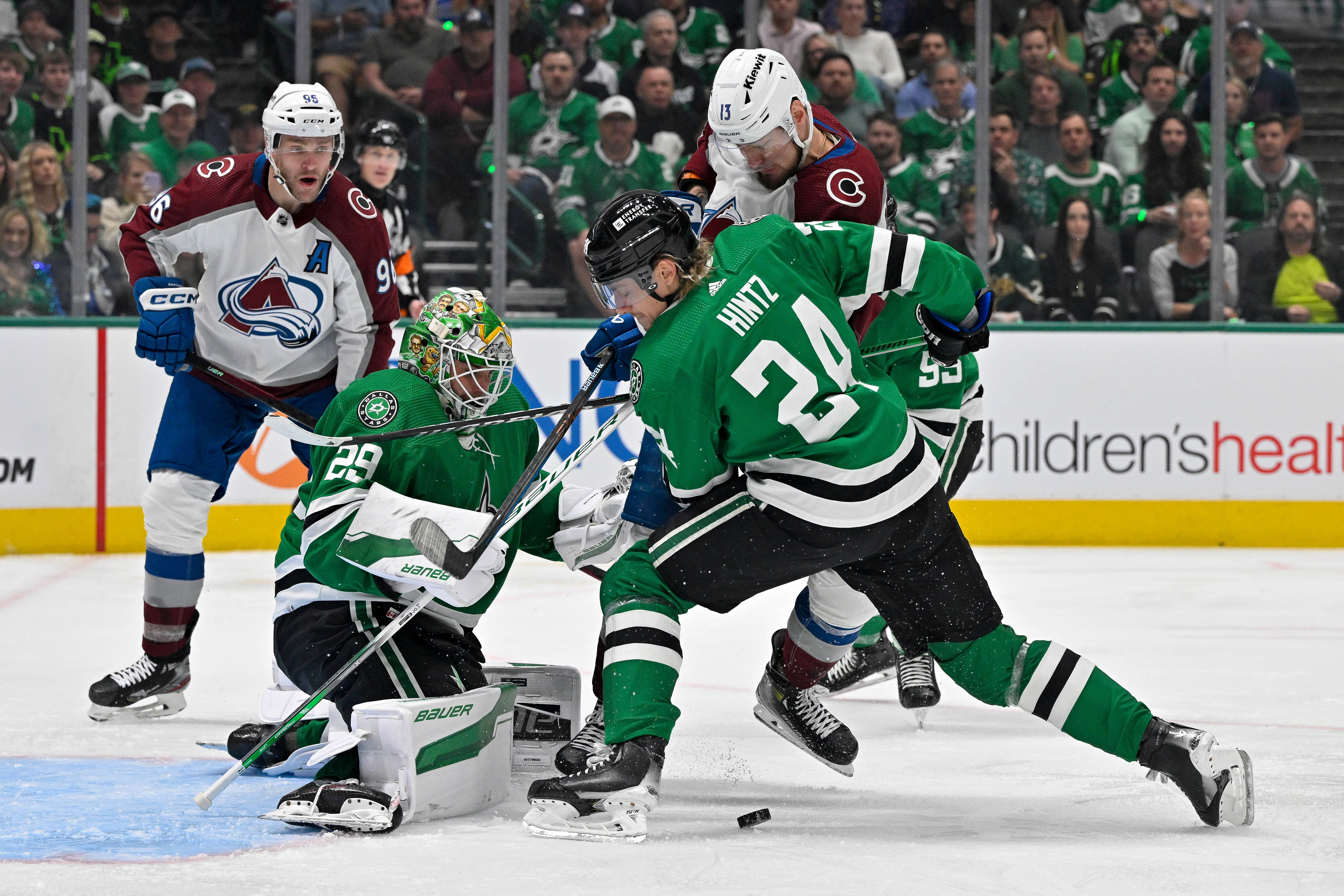 NHL: Stanley Cup Playoffs-Colorado Avalanche at Dallas Stars