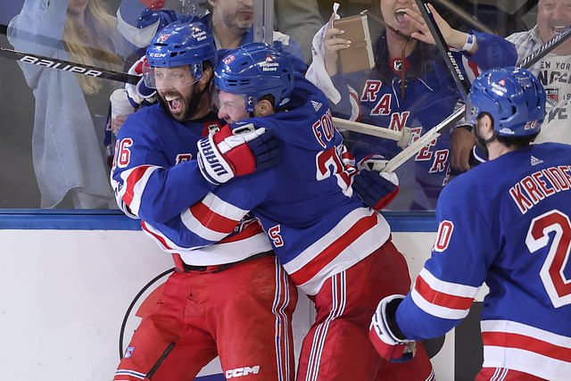 NHL: Stanley Cup Playoffs-Carolina Hurricanes at New York Rangers