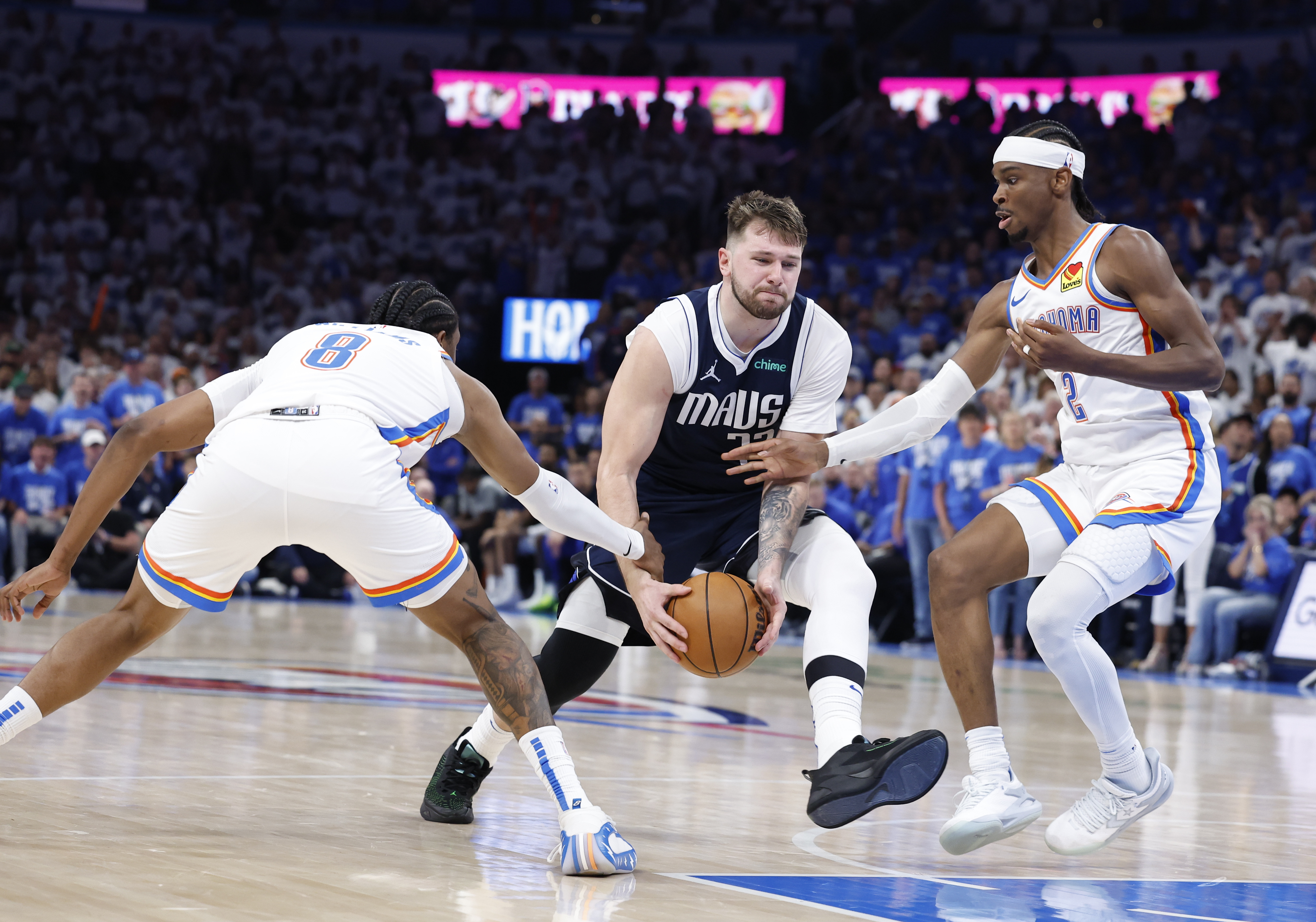 NBA: Playoffs-Dallas Mavericks at Oklahoma City Thunder