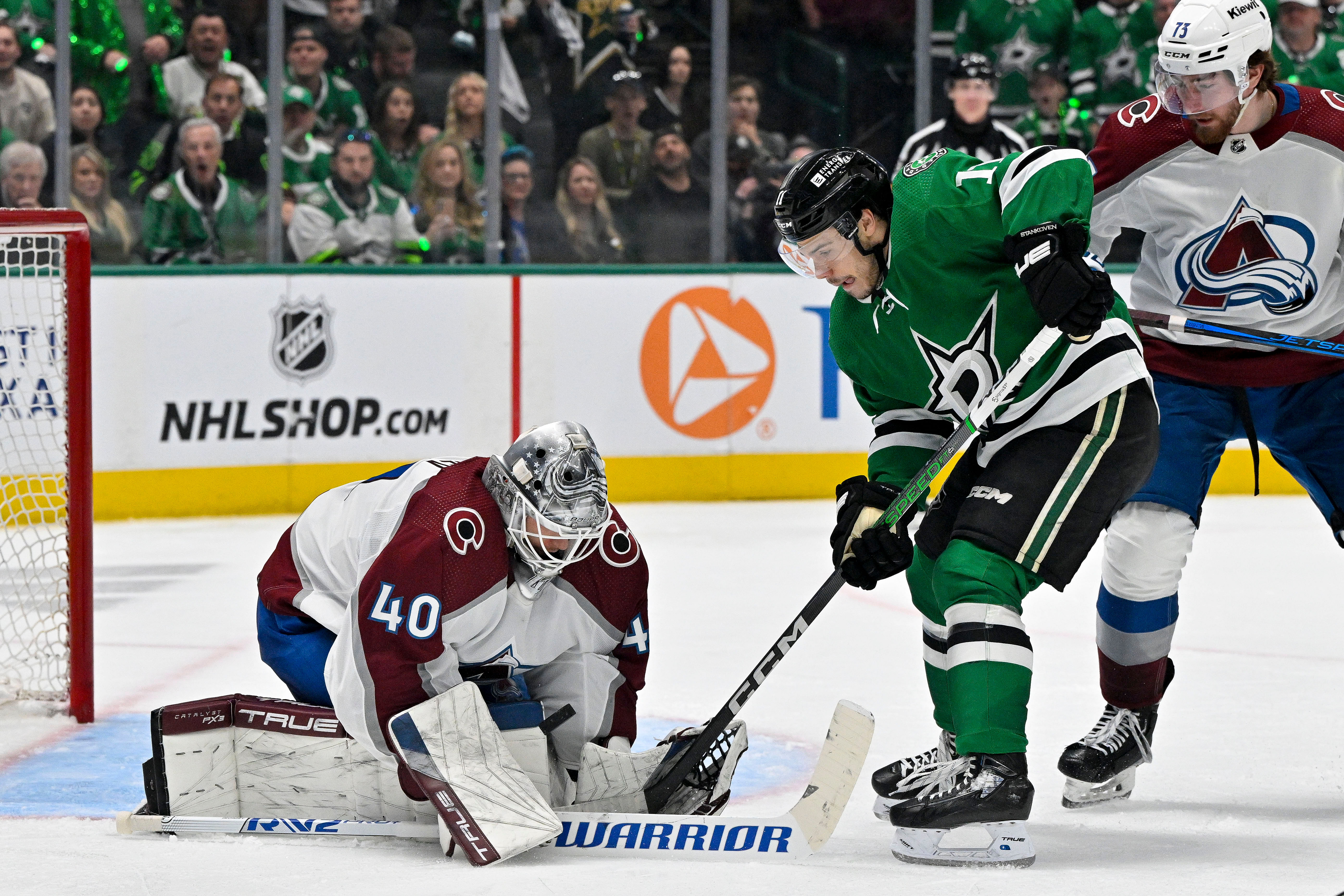 NHL: Stanley Cup Playoffs-Colorado Avalanche at Dallas Stars