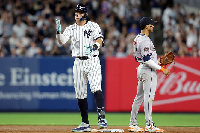 “The Yankees are winning” - Aaron Judge speaks on Juan Soto and Giancarlo Stanton's impact as team’s formidable offense prevails