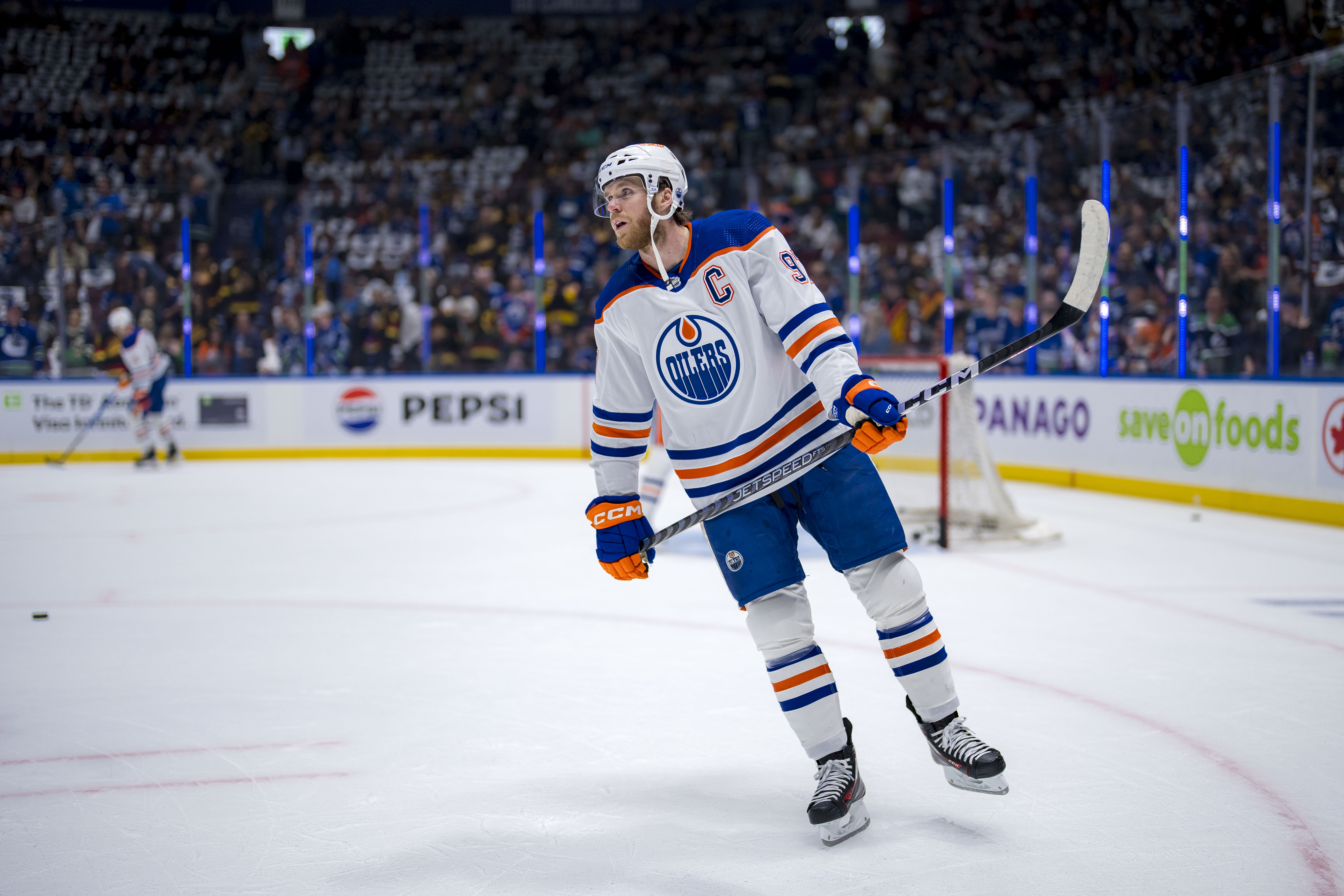 NHL: Stanley Cup Playoffs-Edmonton Oilers at Vancouver Canucks