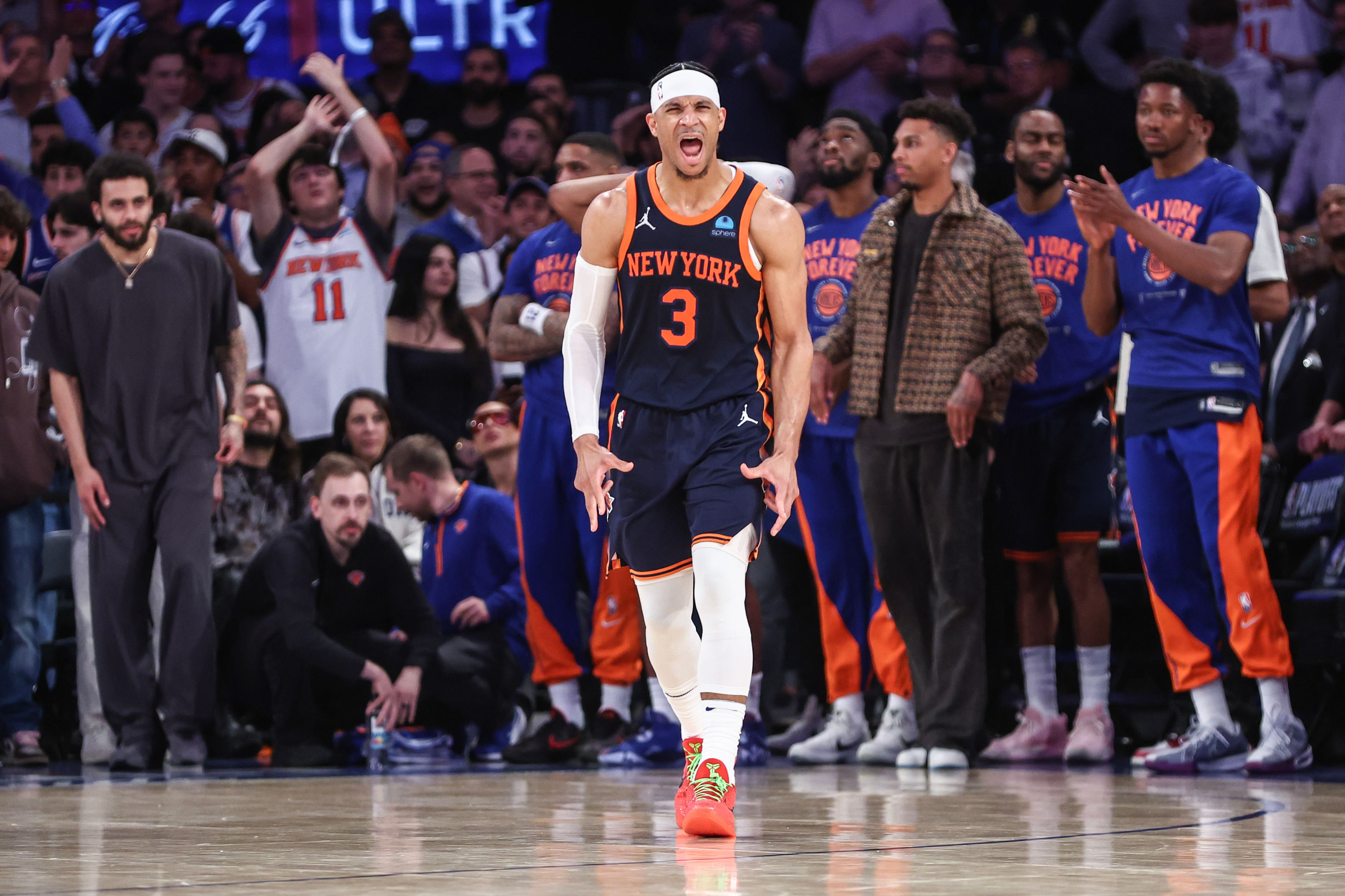 NBA: Playoffs-Indiana Pacers at New York Knicks