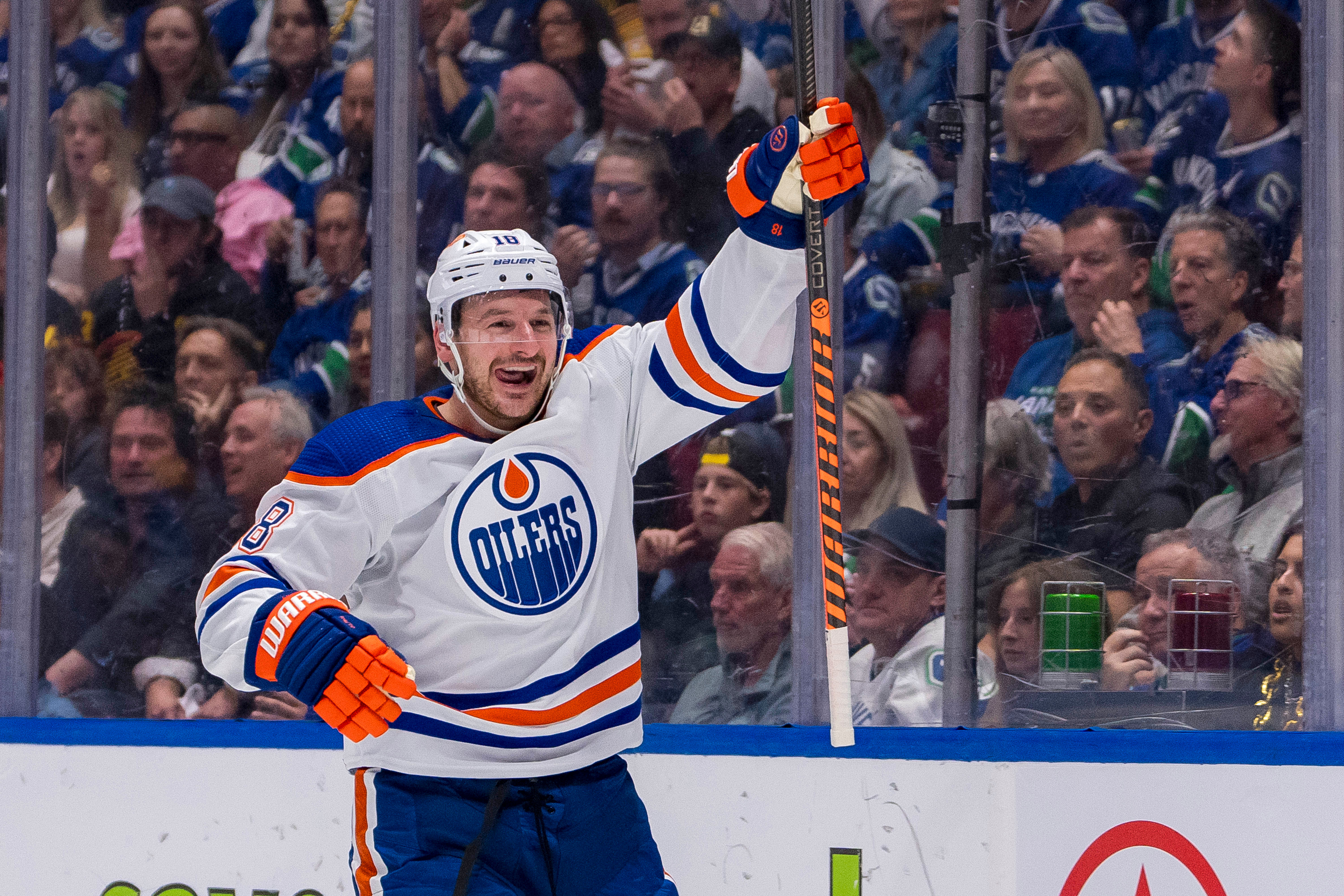 NHL: Stanley Cup Playoffs-Edmonton Oilers at Vancouver Canucks