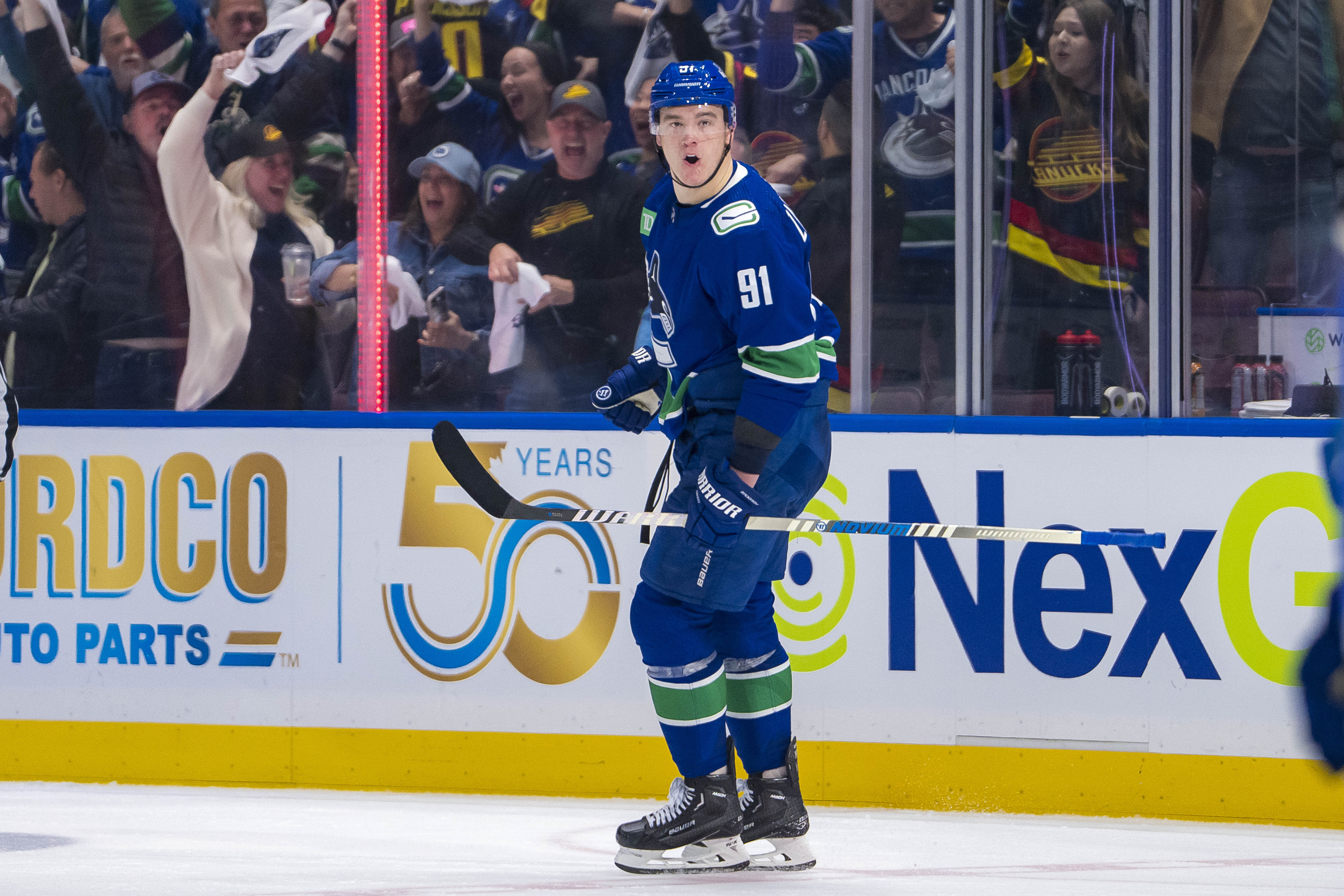 NHL: Stanley Cup Playoffs-Edmonton Oilers at Vancouver Canucks