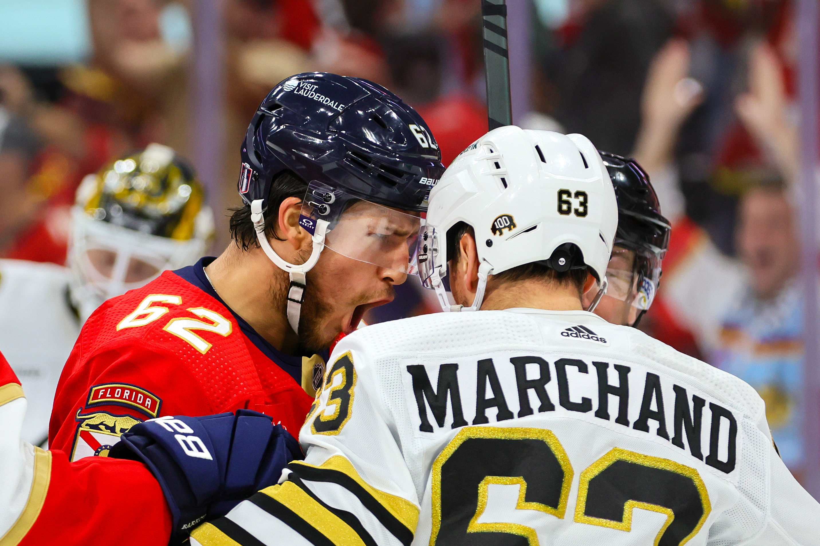 NHL: Stanley Cup Playoffs-Boston Bruins at Florida Panthers