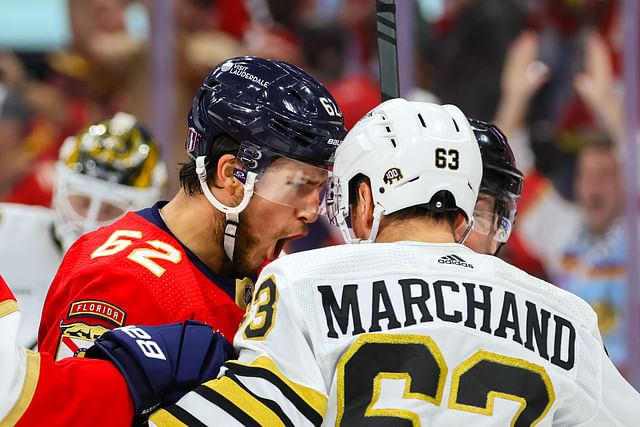 NHL: Stanley Cup Playoffs-Boston Bruins at Florida Panthers