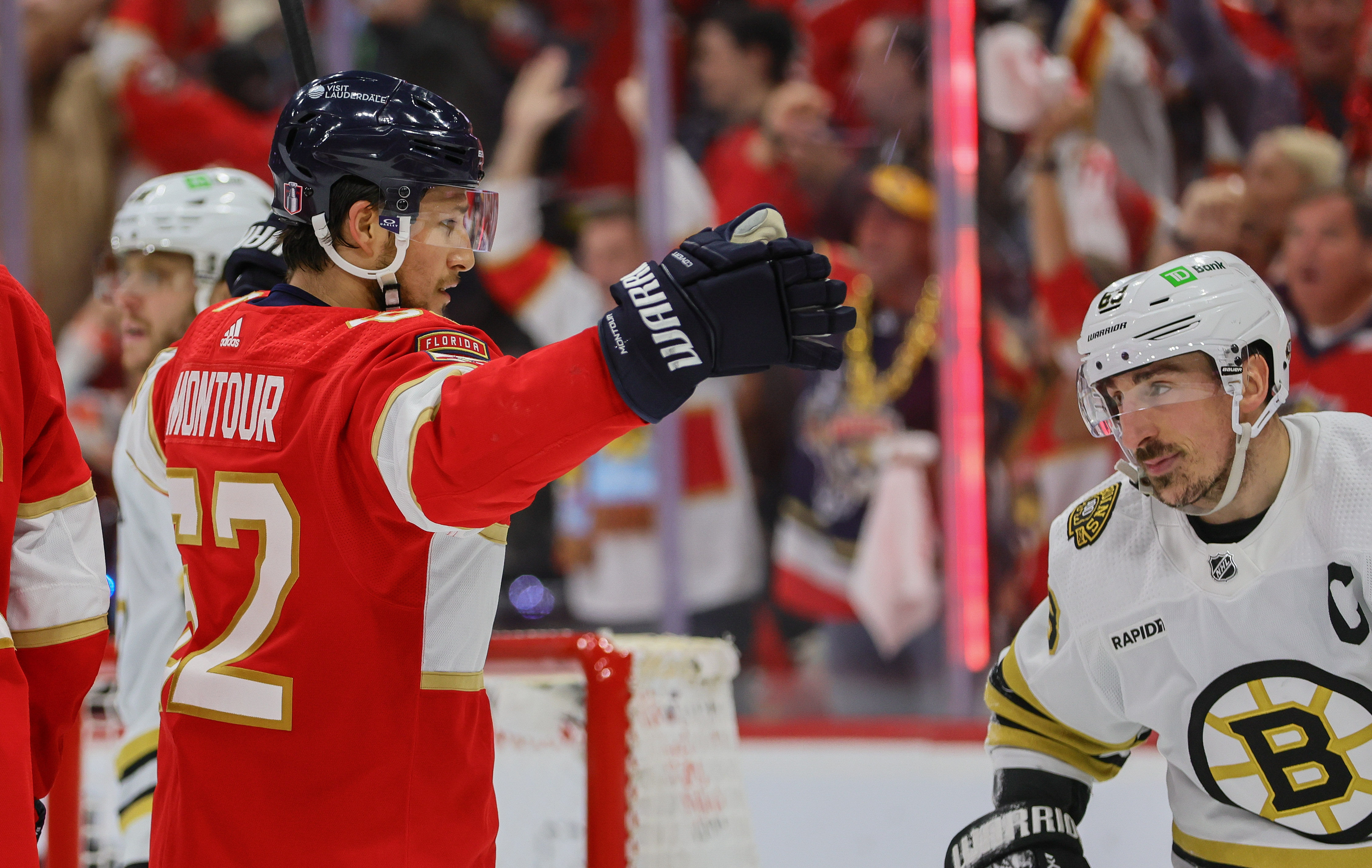 NHL: Stanley Cup Playoffs-Boston Bruins at Florida Panthers