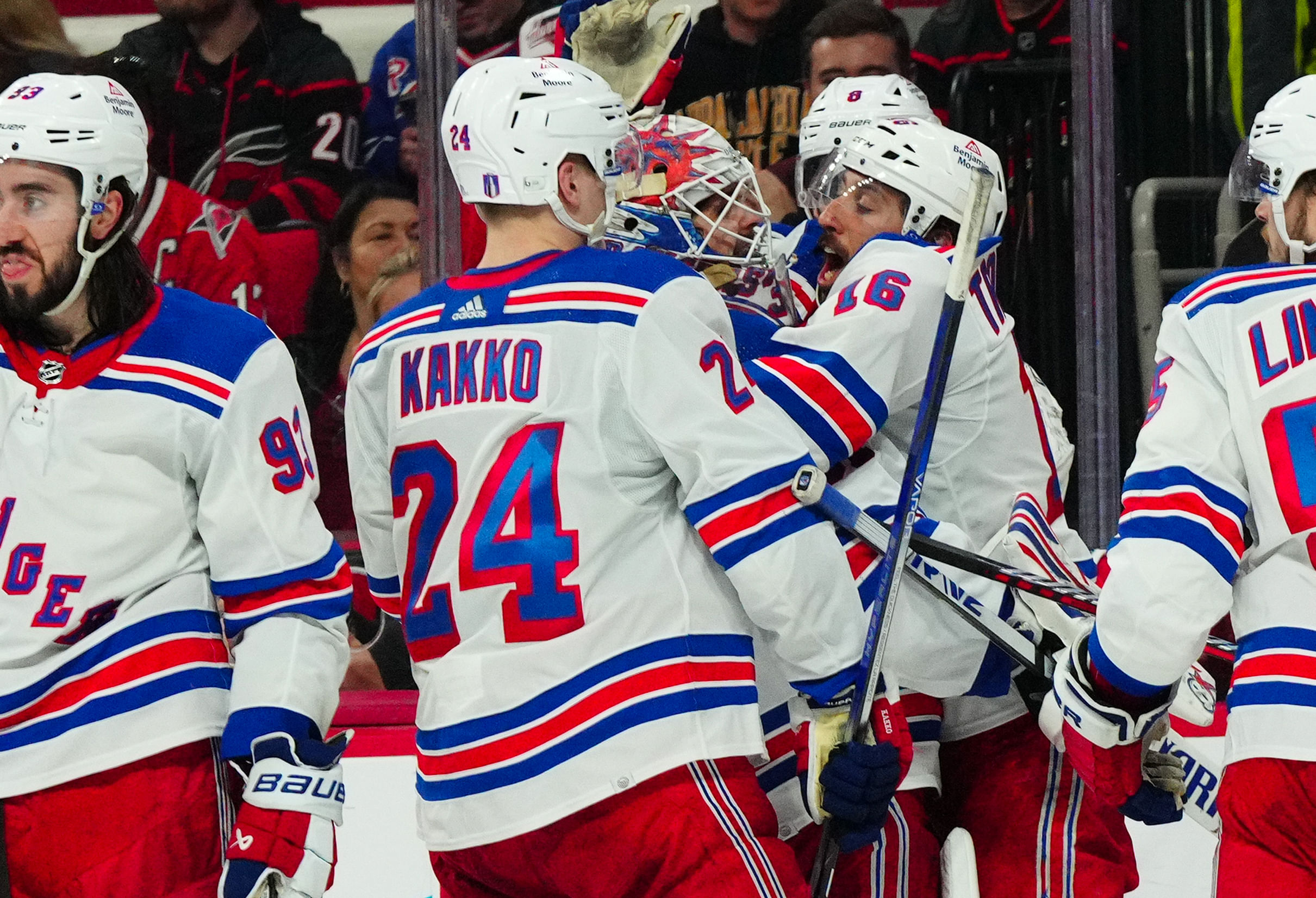 NHL: Stanley Cup Playoffs-New York Rangers at Carolina Hurricanes