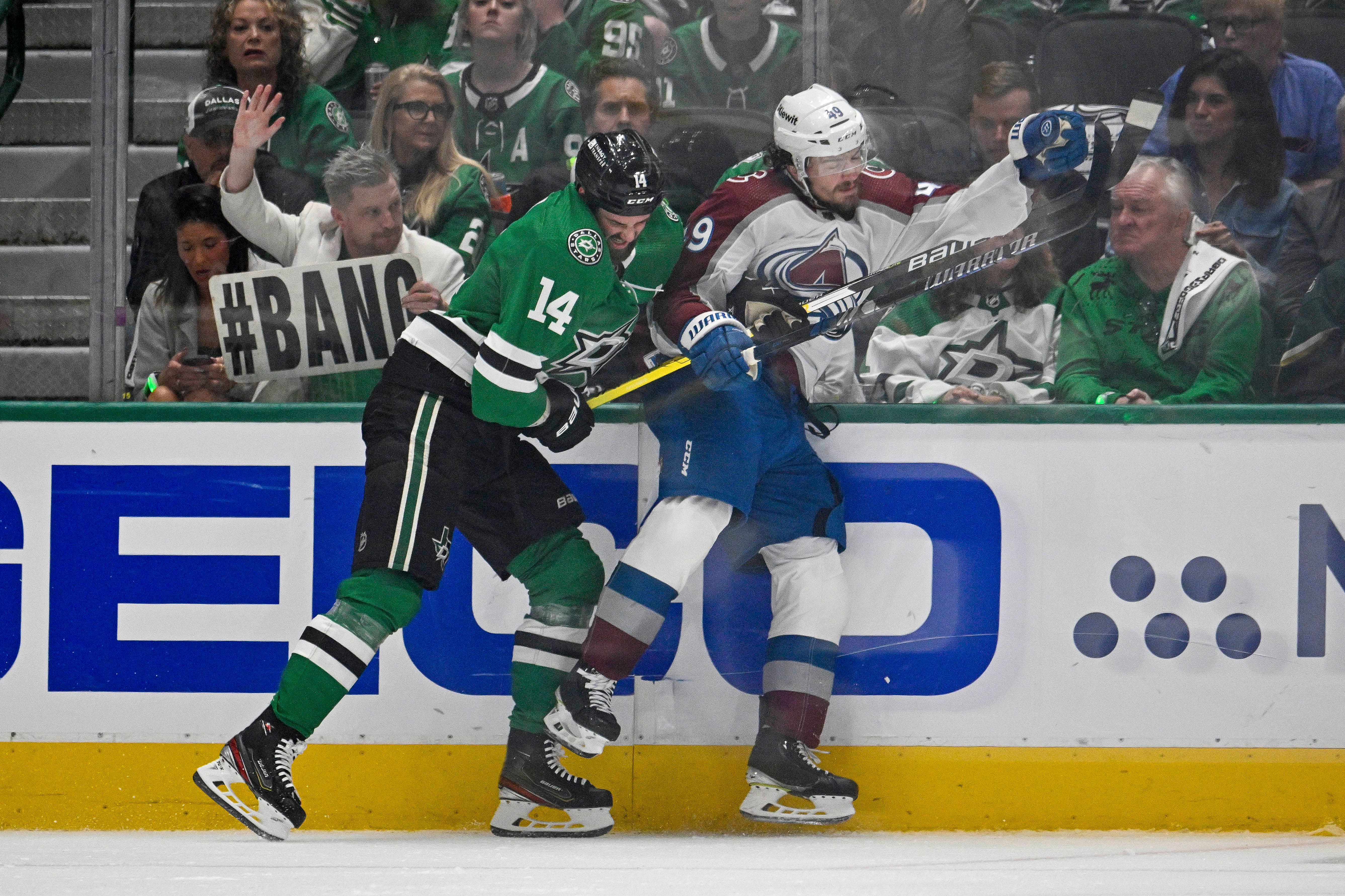 NHL: Stanley Cup Playoffs-Colorado Avalanche at Dallas Stars