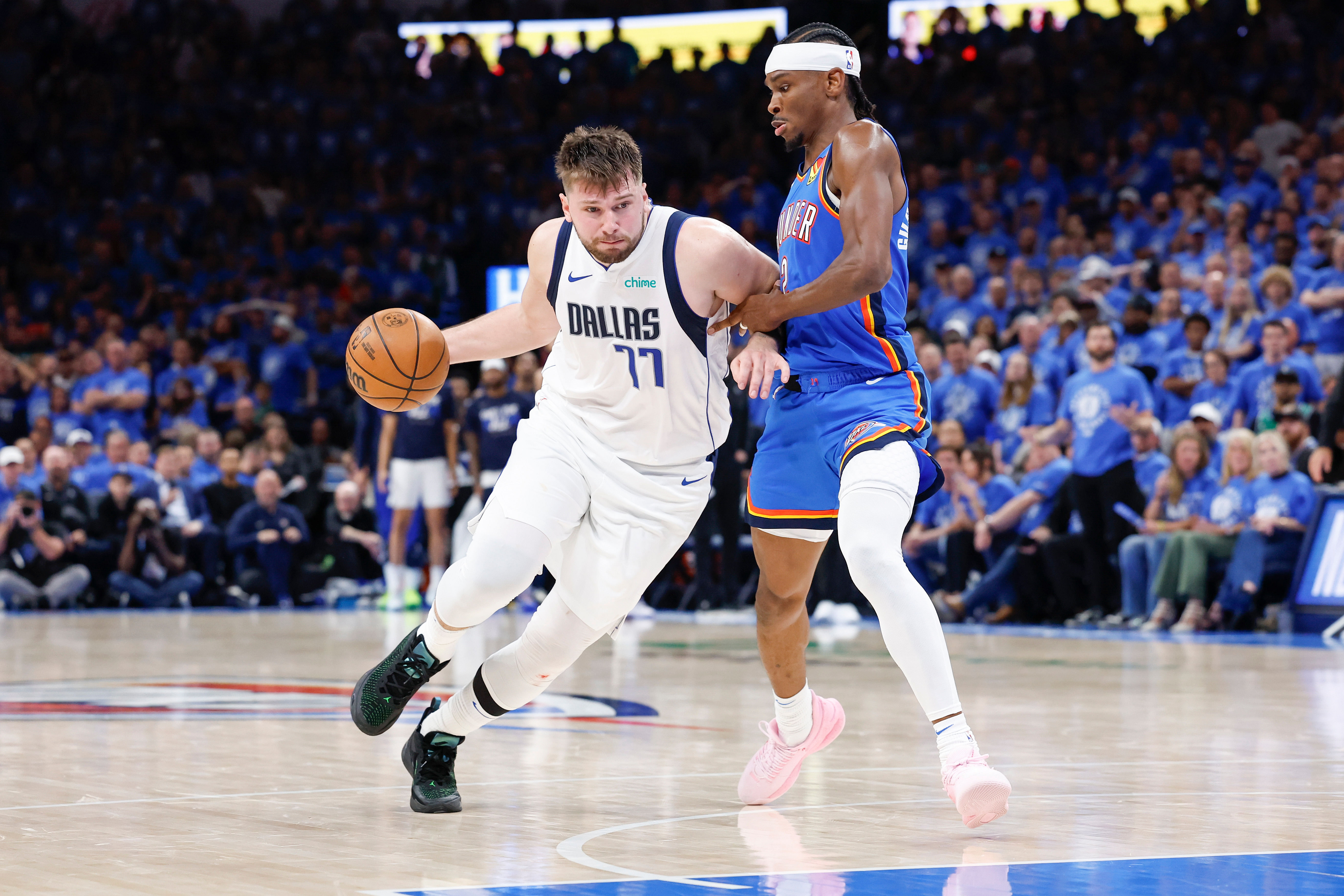 OKC Thunder vs Dallas Mavericks Starting Lineups and Depth Charts for