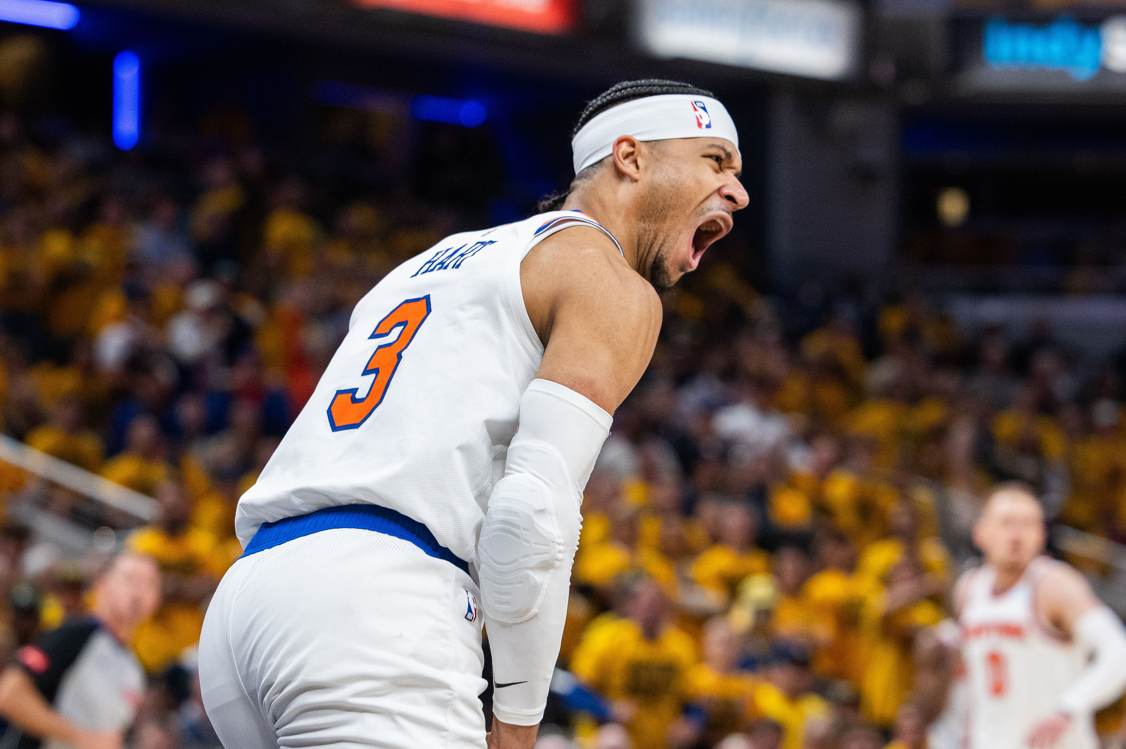 NBA: Playoffs-New York Knicks at Indiana Pacers