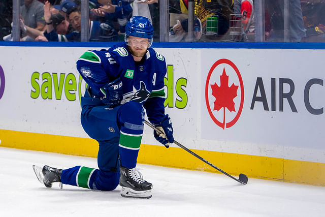 NHL: Stanley Cup Playoffs-Edmonton Oilers at Vancouver Canucks