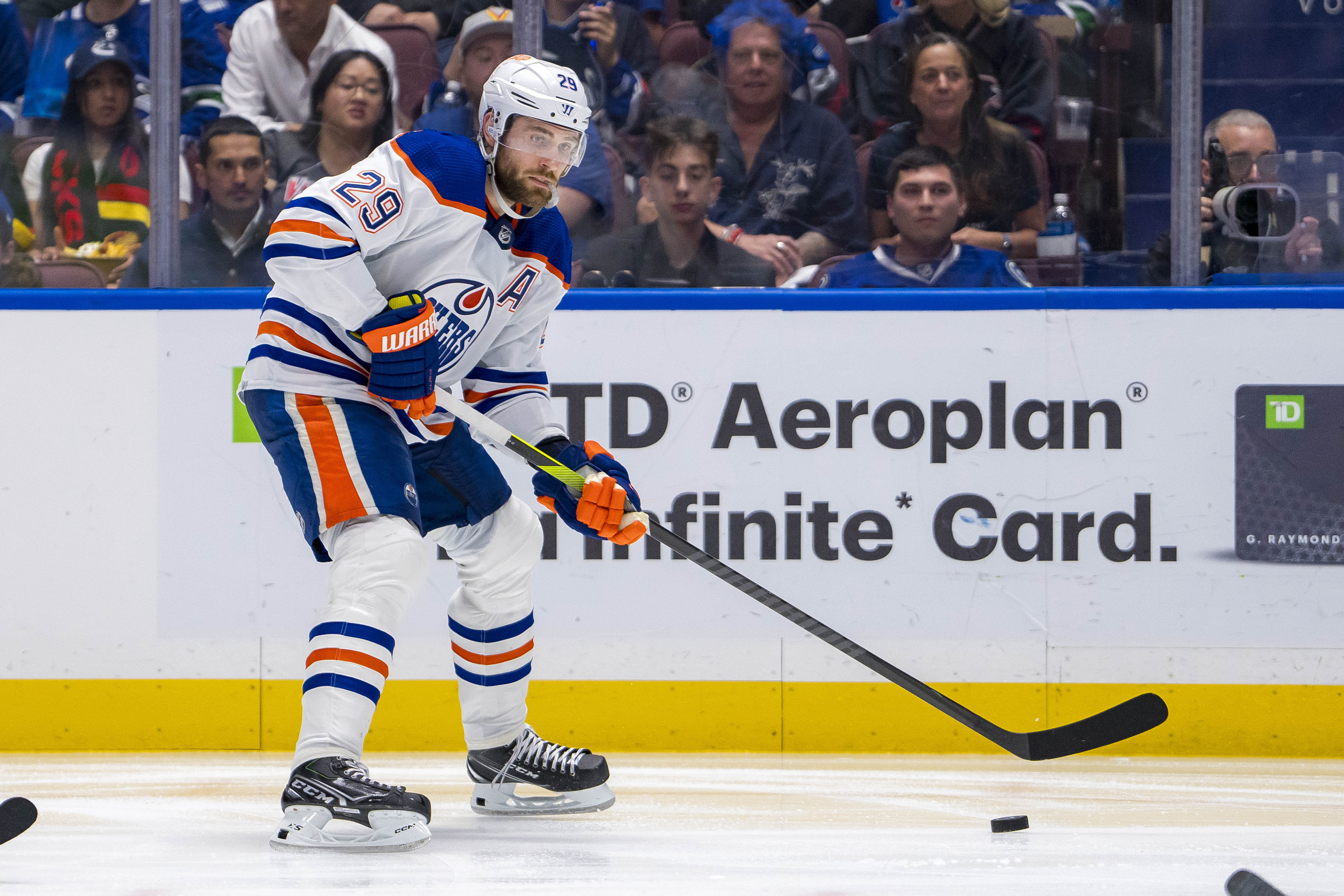 NHL: Stanley Cup Playoffs-Edmonton Oilers at Vancouver Canucks