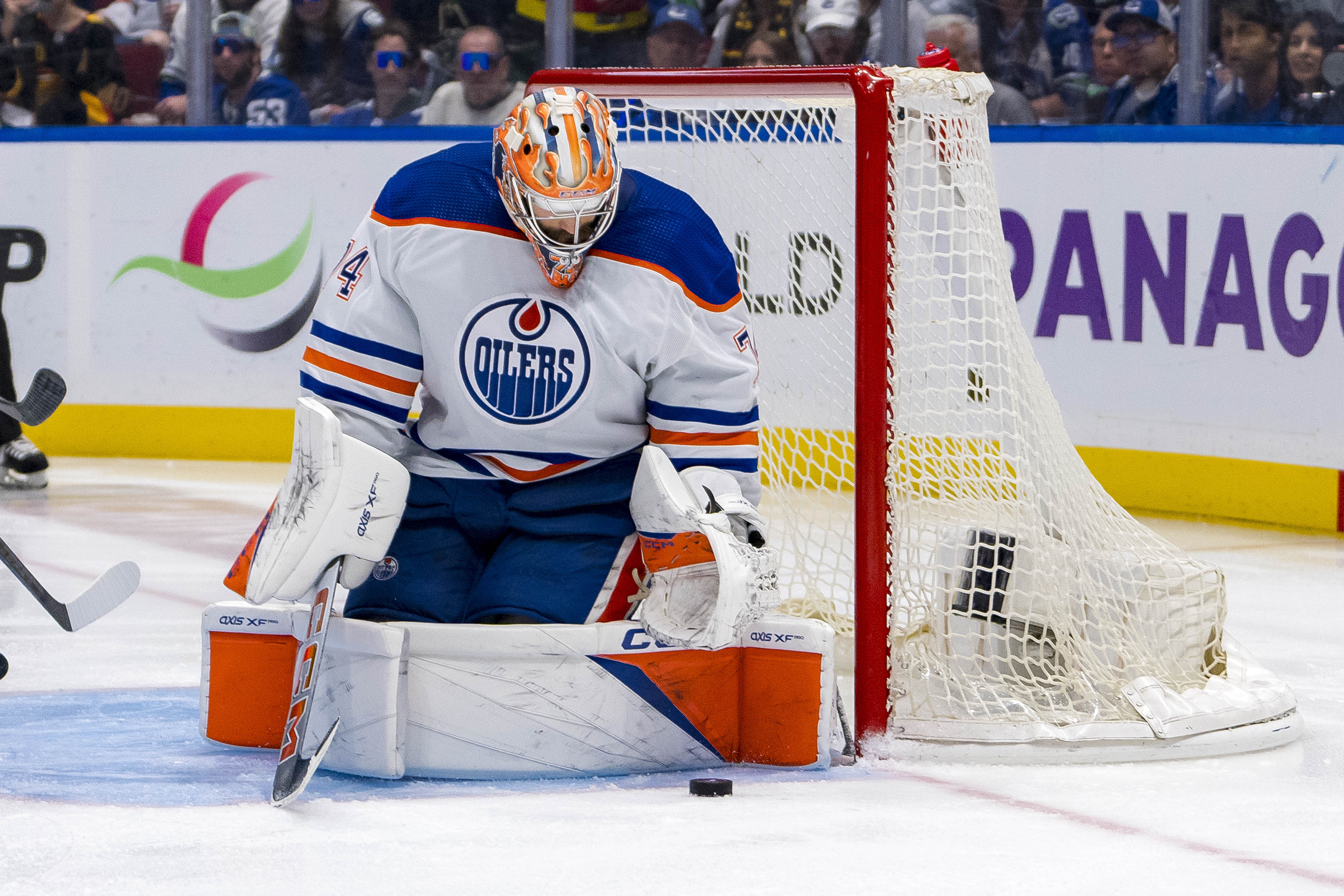 NHL: Stanley Cup Playoffs-Edmonton Oilers at Vancouver Canucks