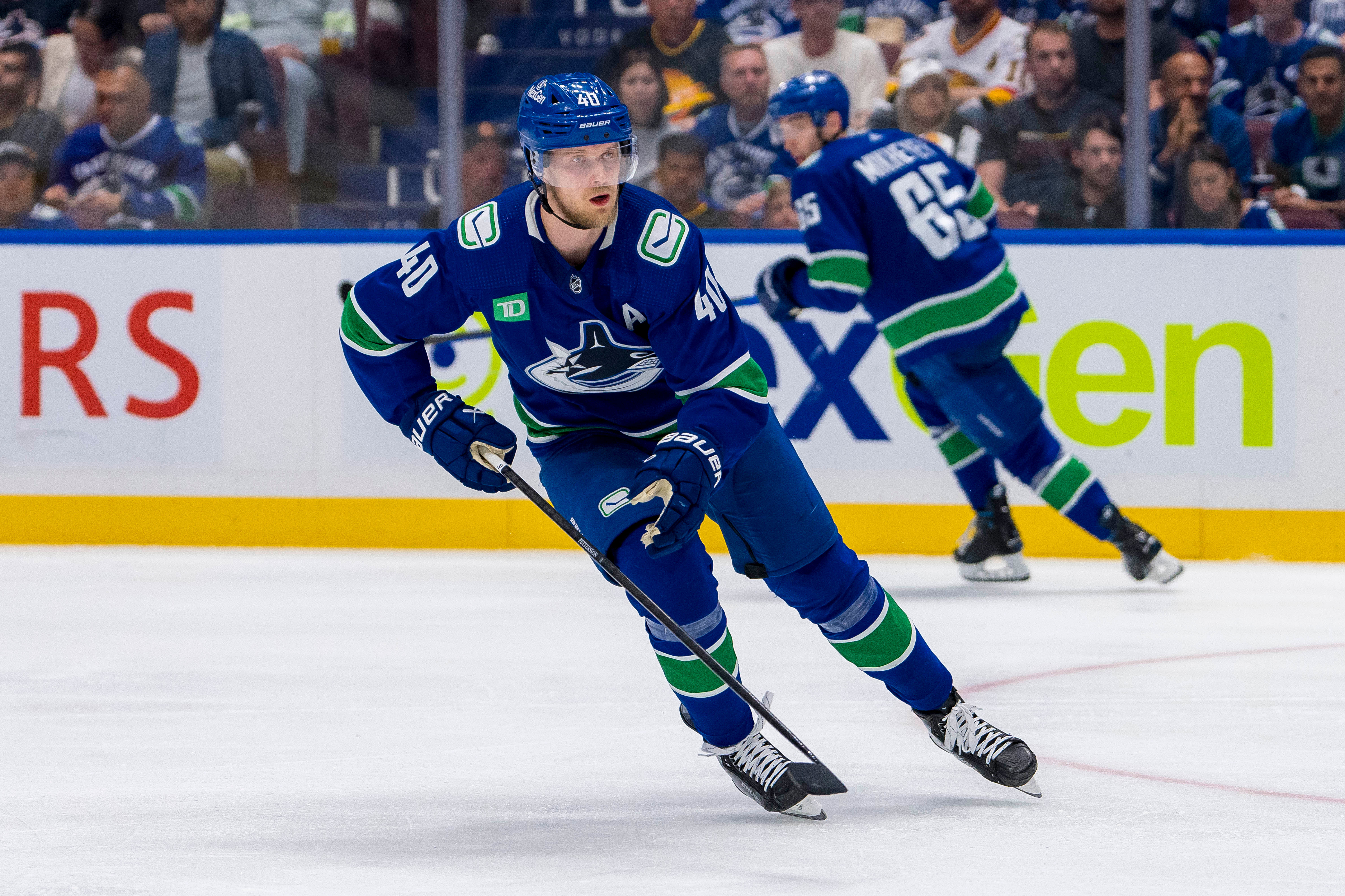 NHL: Stanley Cup Playoffs-Edmonton Oilers at Vancouver Canucks