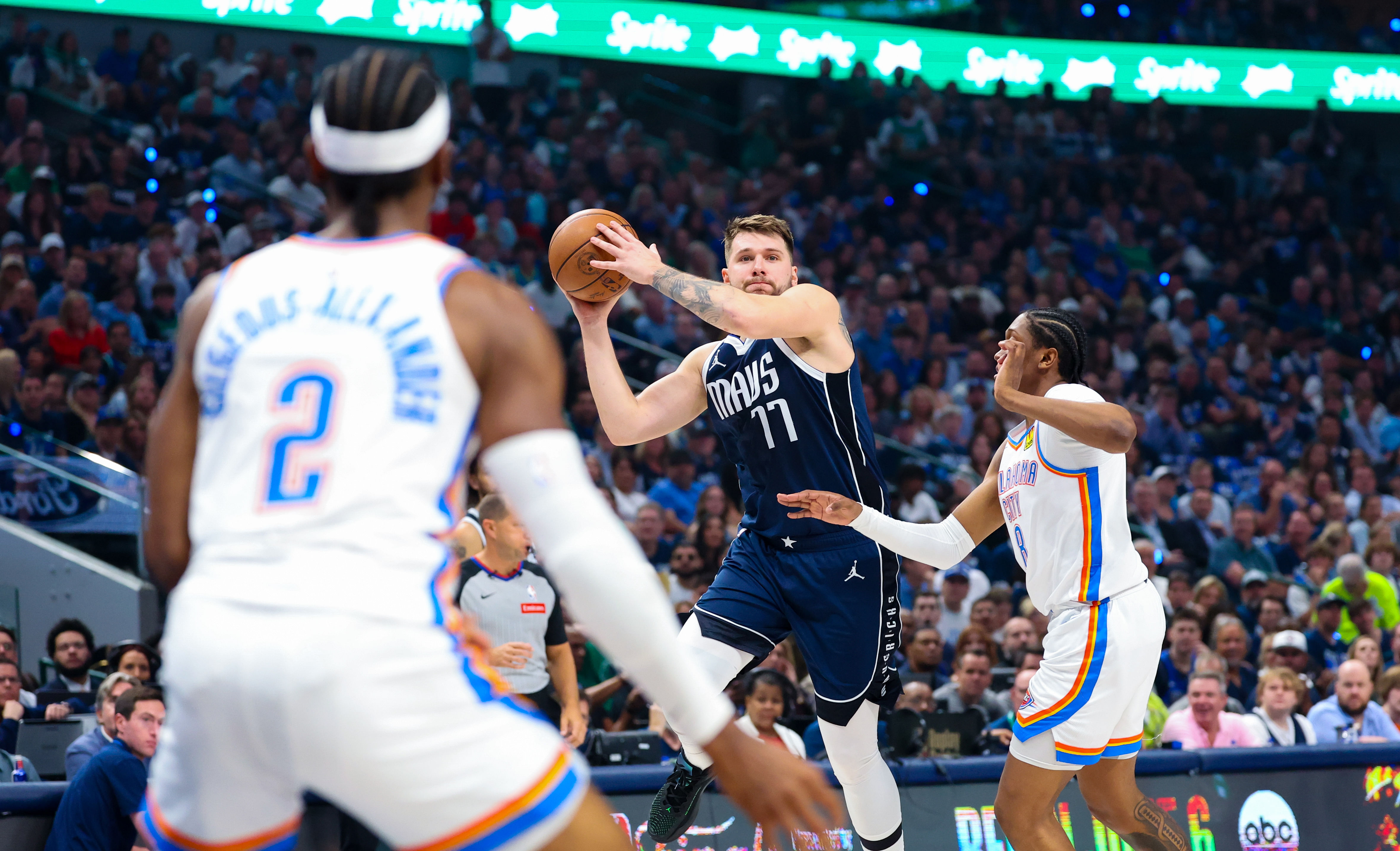 OKC Thunder vs Dallas Mavericks Game Player Stats and Box Scores for