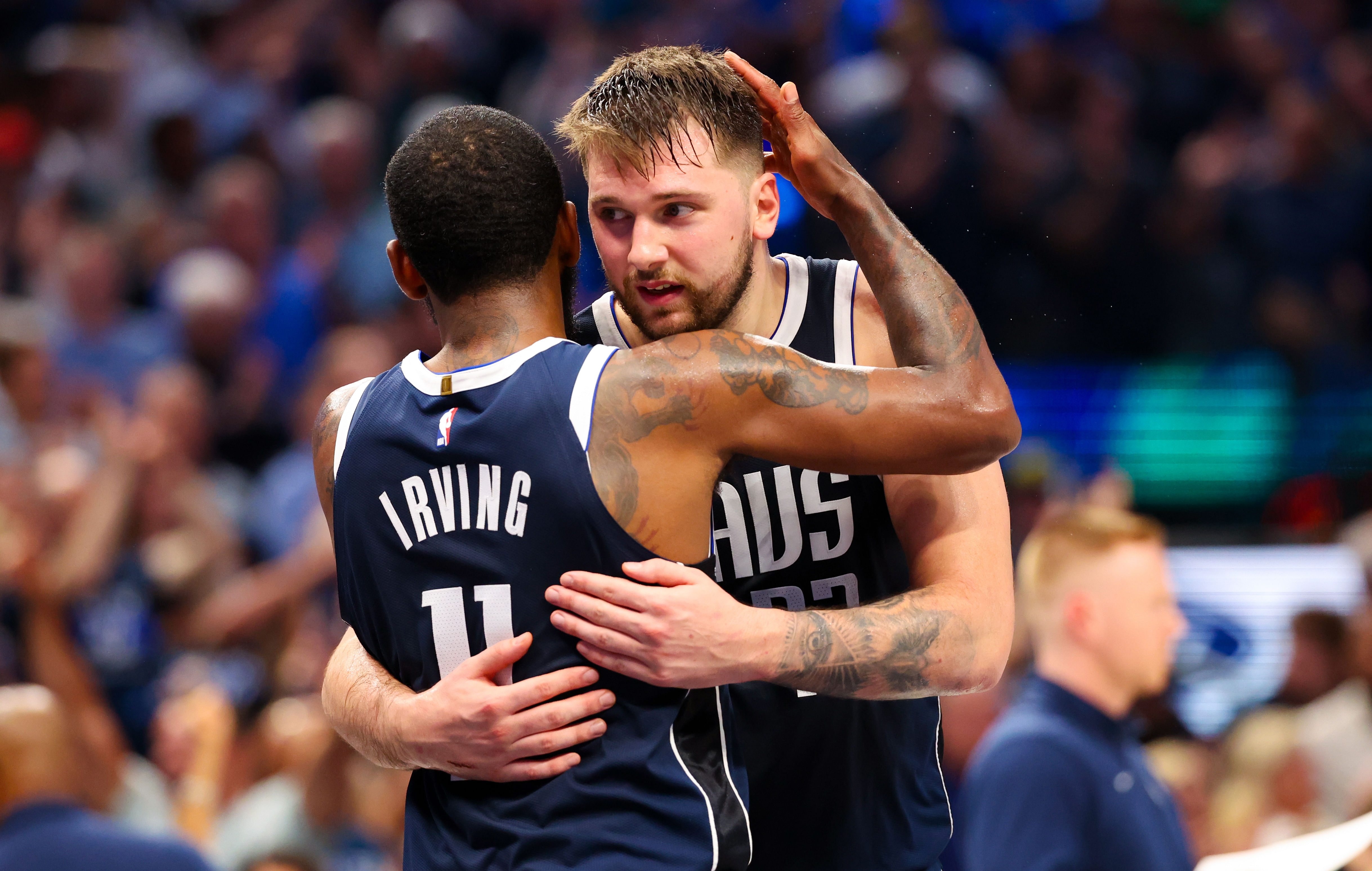 Luka Doncic and Kyrie Irving have the same mentality after Game 1.
