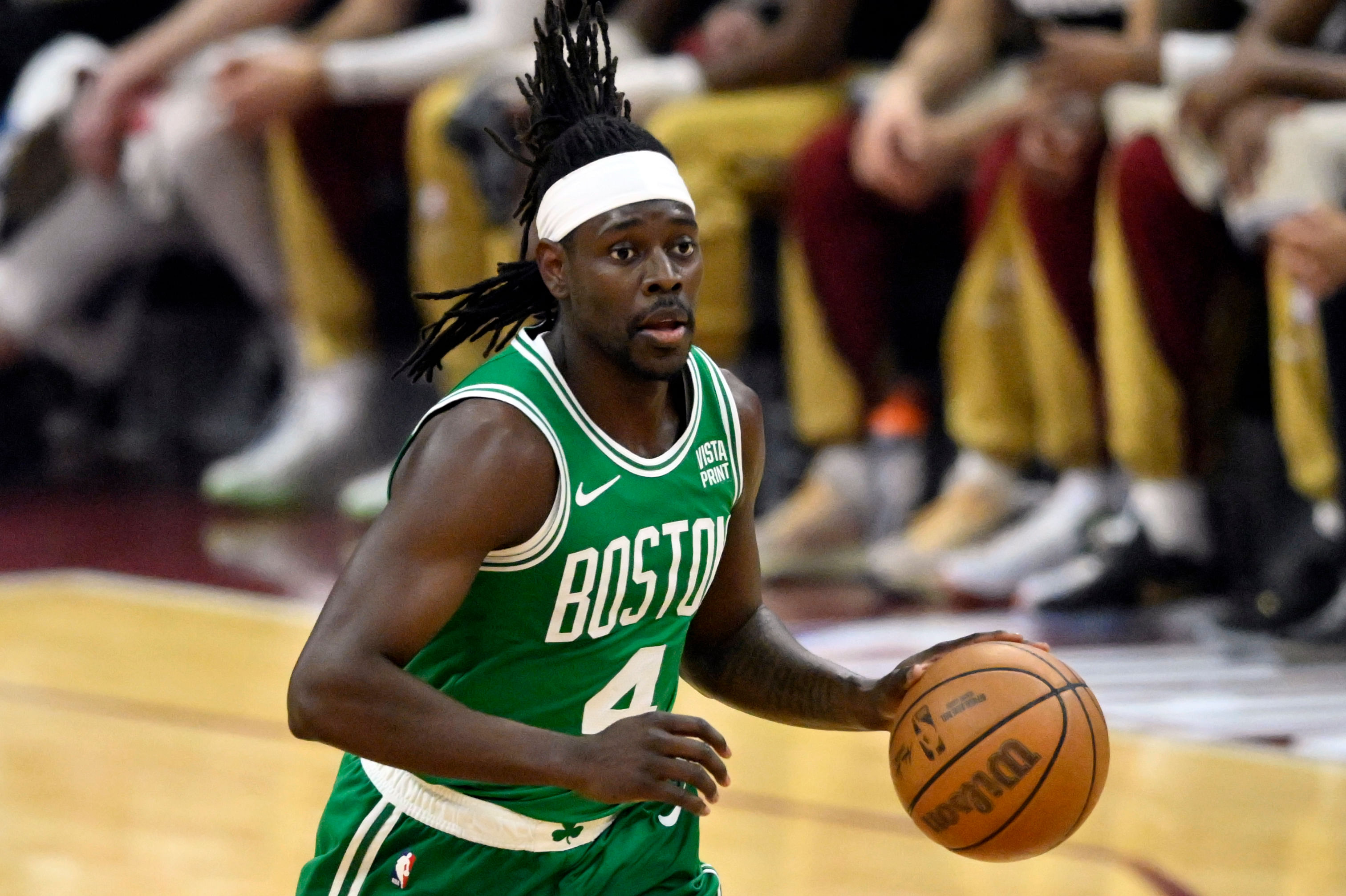 Boston Celtics point guard Jrue Holiday