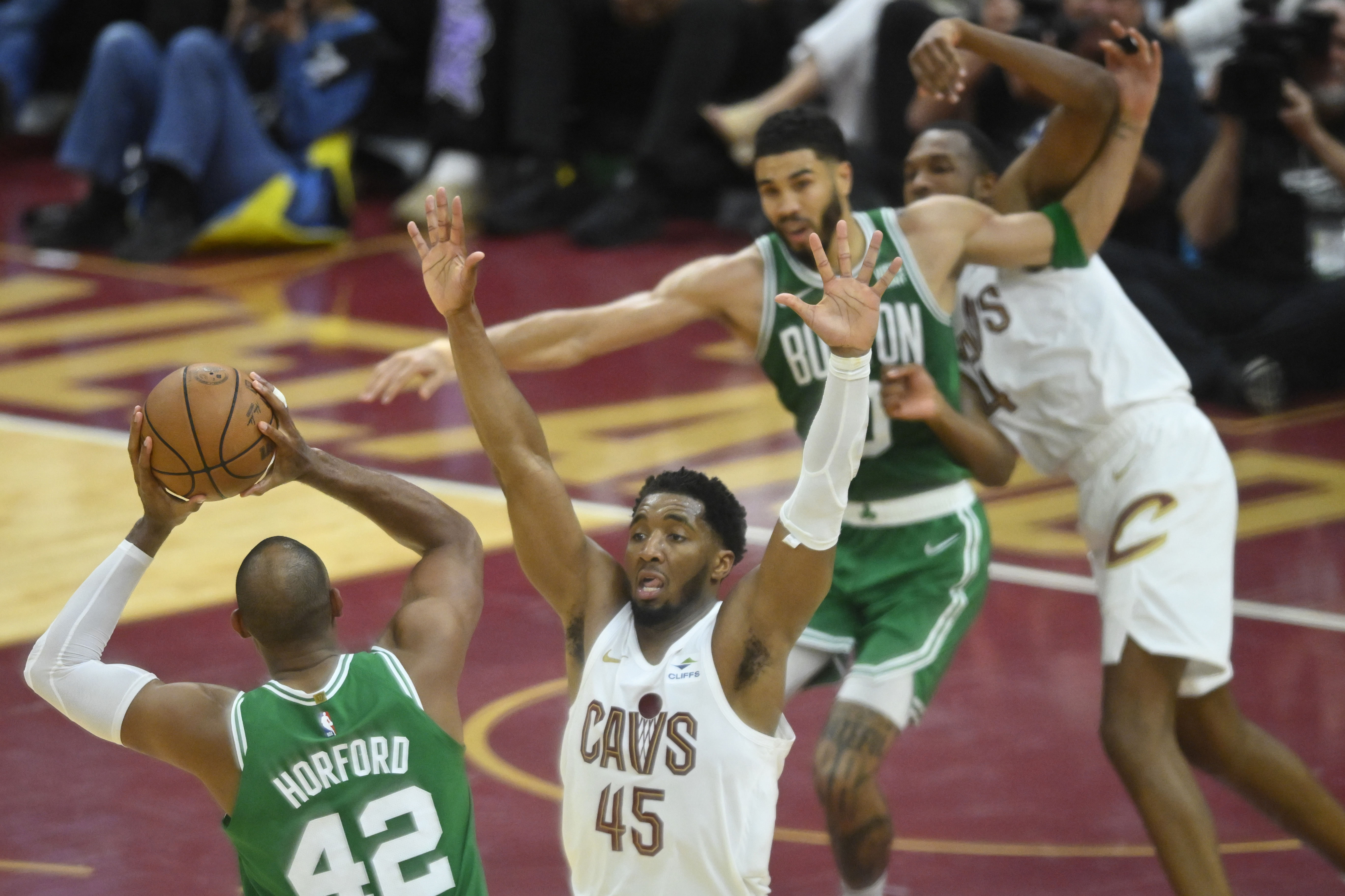 NBA: Playoffs-Boston Celtics at Cleveland Cavaliers