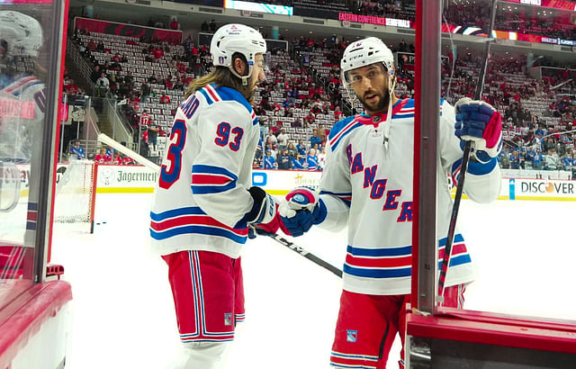 NHL: Stanley Cup Playoffs-New York Rangers at Carolina Hurricanes