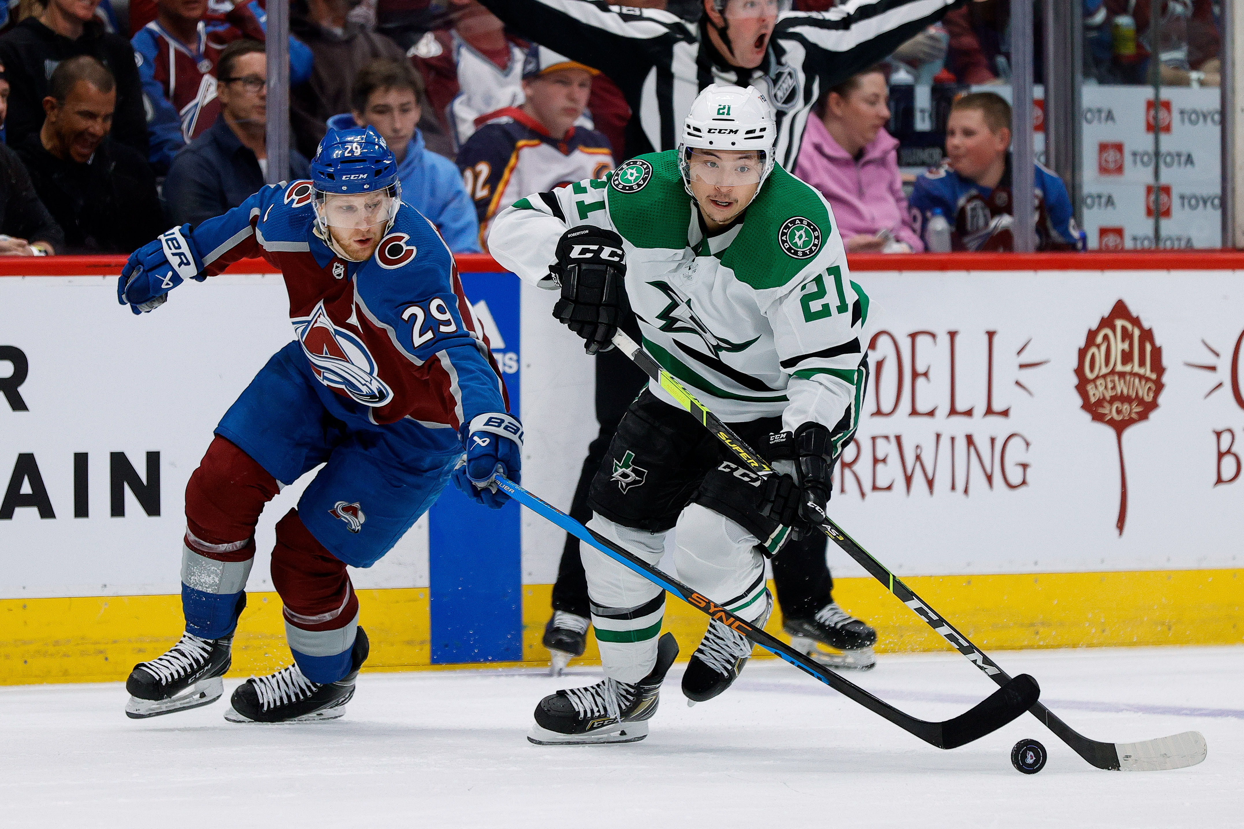 NHL: Stanley Cup Playoffs-Dallas Stars at Colorado Avalanche