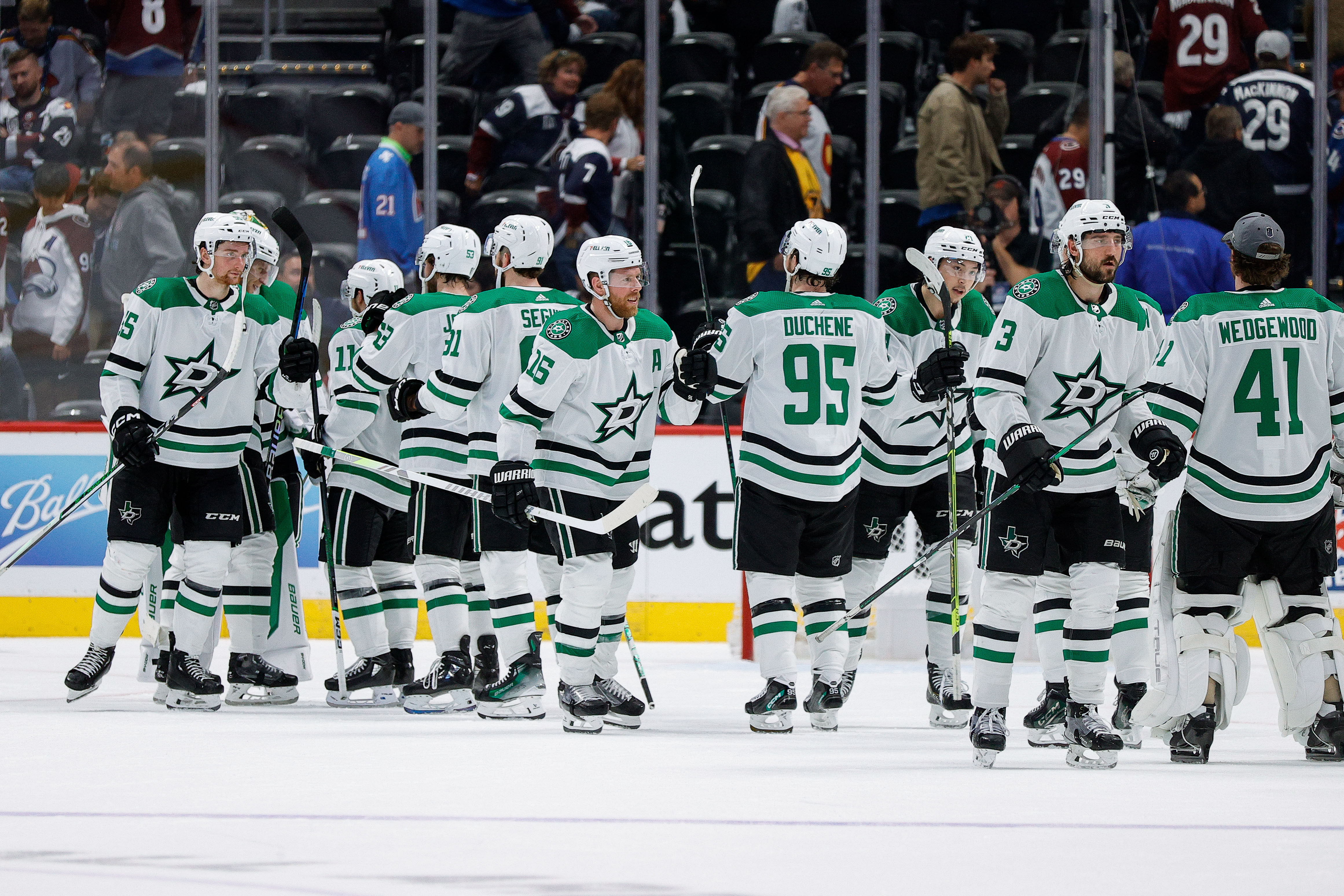 NHL: Stanley Cup Playoffs-Dallas Stars at Colorado Avalanche