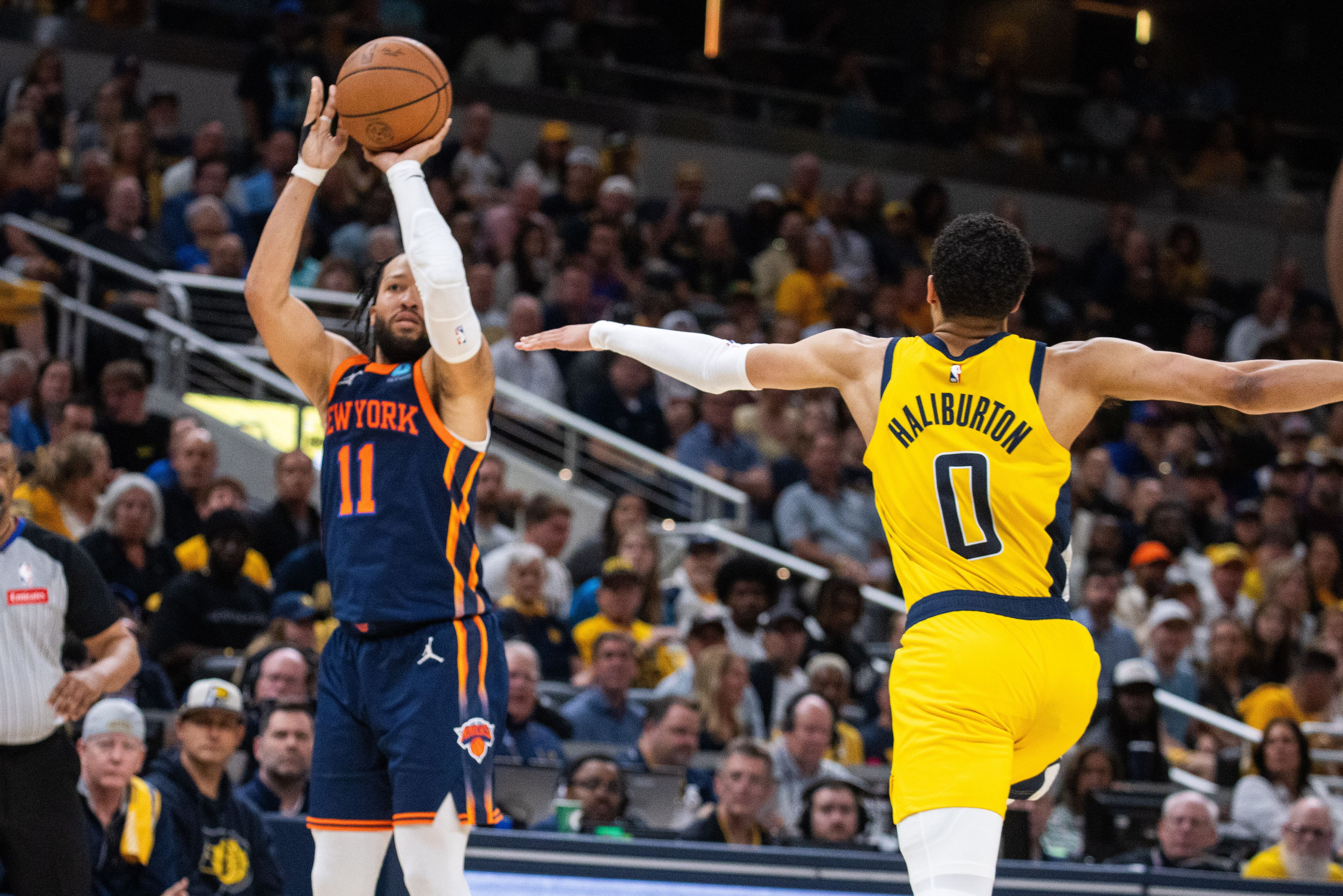 NBA: Playoffs-New York Knicks at Indiana Pacers