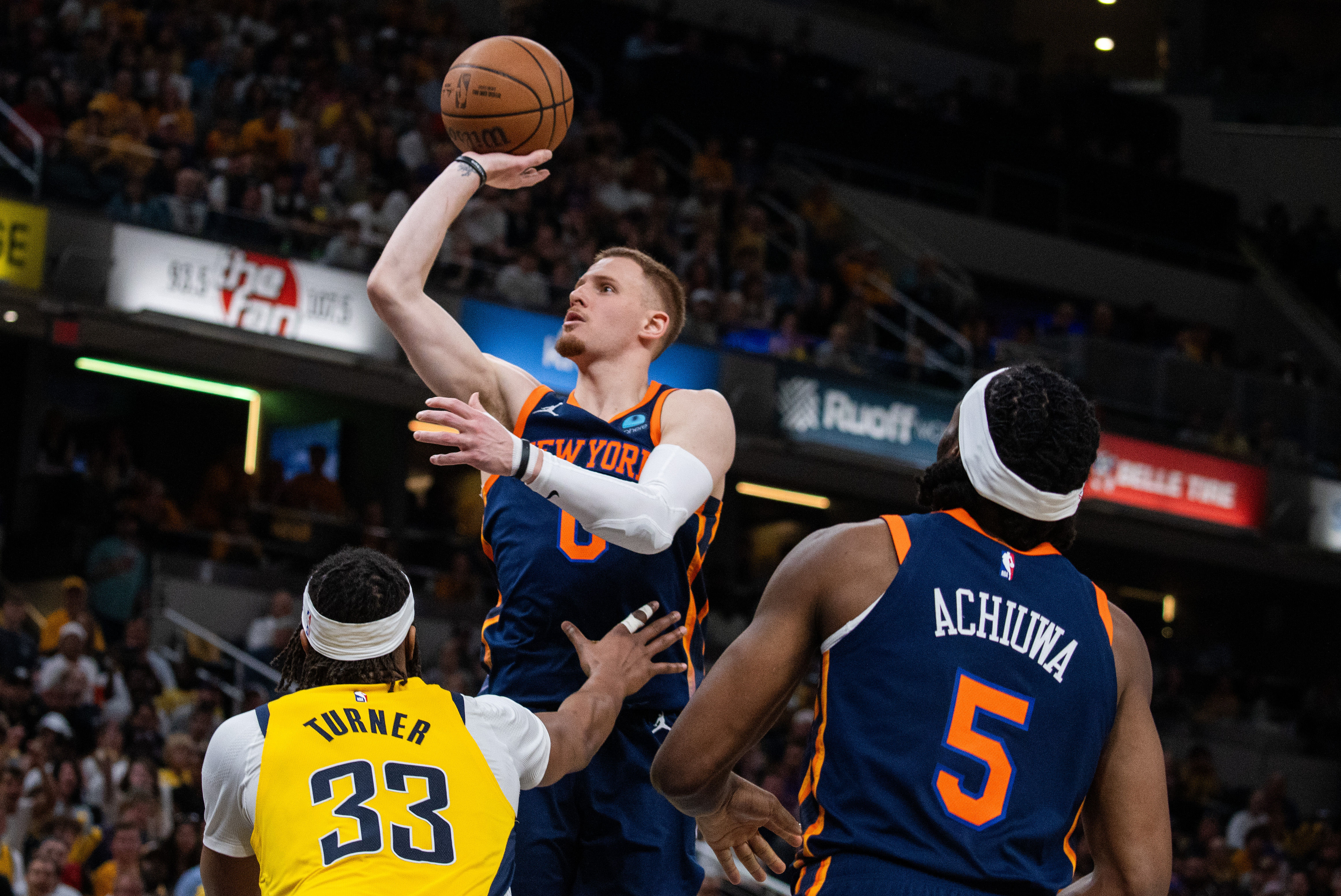 NBA: Playoffs-New York Knicks at Indiana Pacers