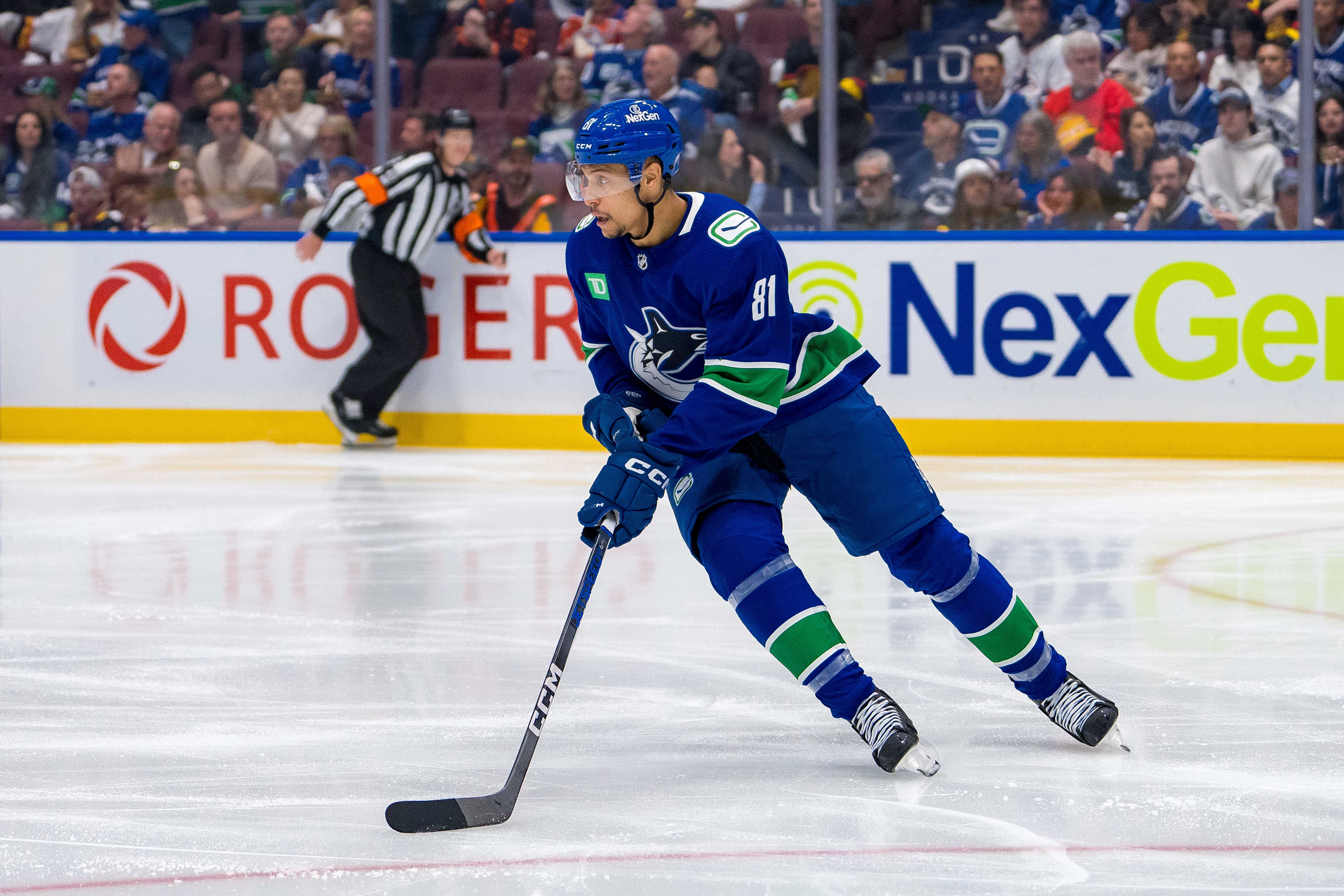 NHL: Stanley Cup Playoffs-Edmonton Oilers at Vancouver Canucks