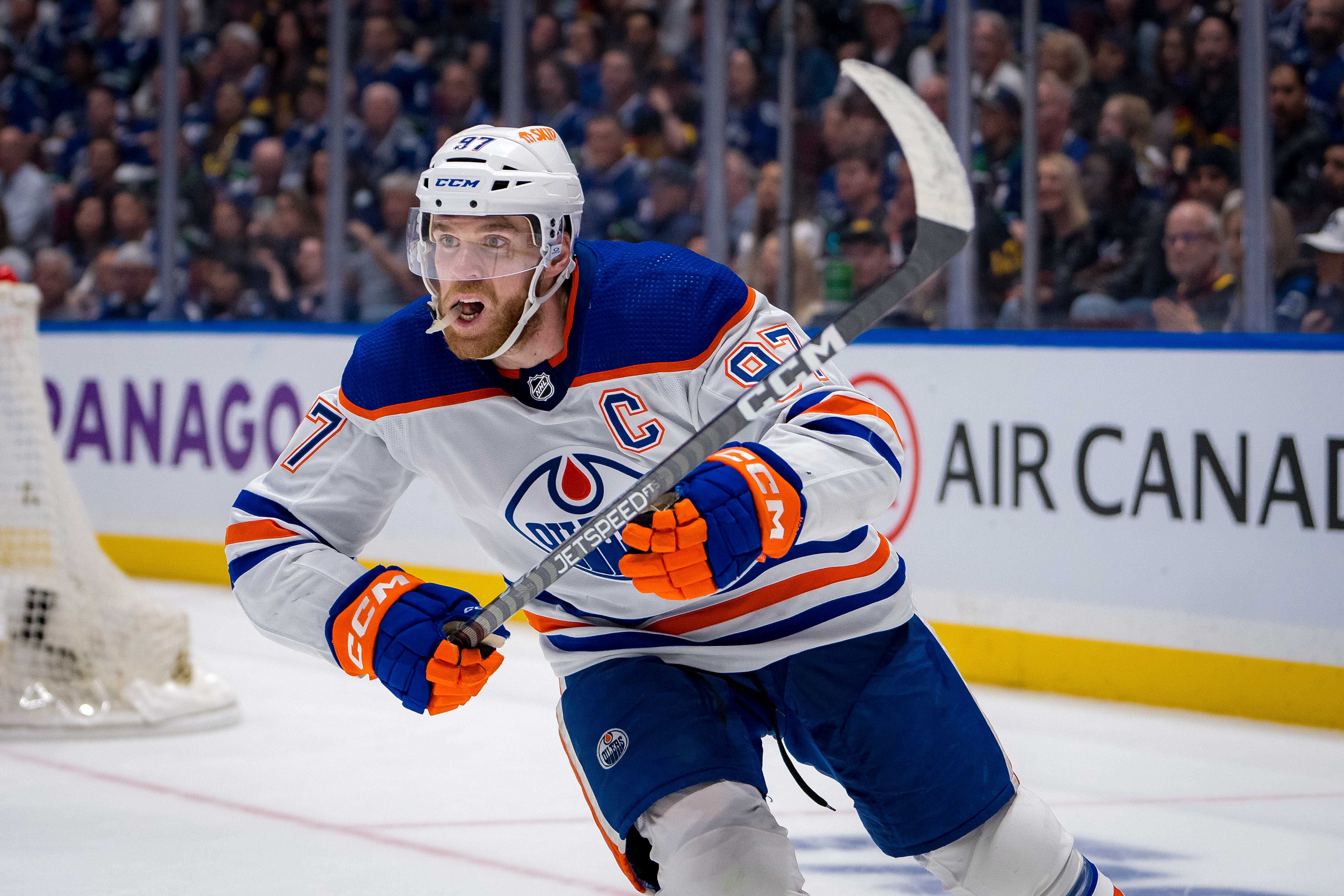 NHL: Stanley Cup Playoffs-Edmonton Oilers at Vancouver Canucks