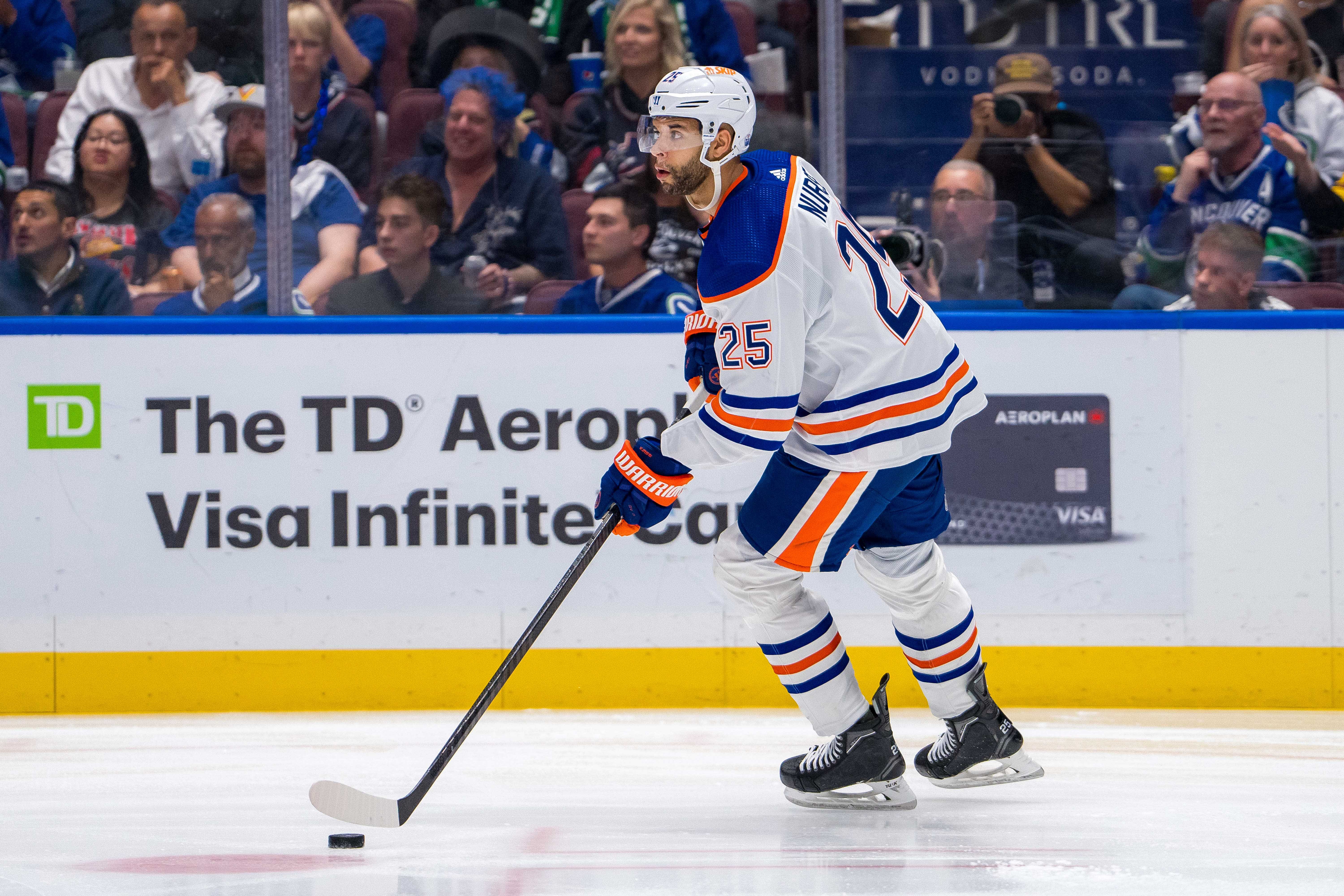 NHL: Stanley Cup Playoffs-Edmonton Oilers at Vancouver Canucks