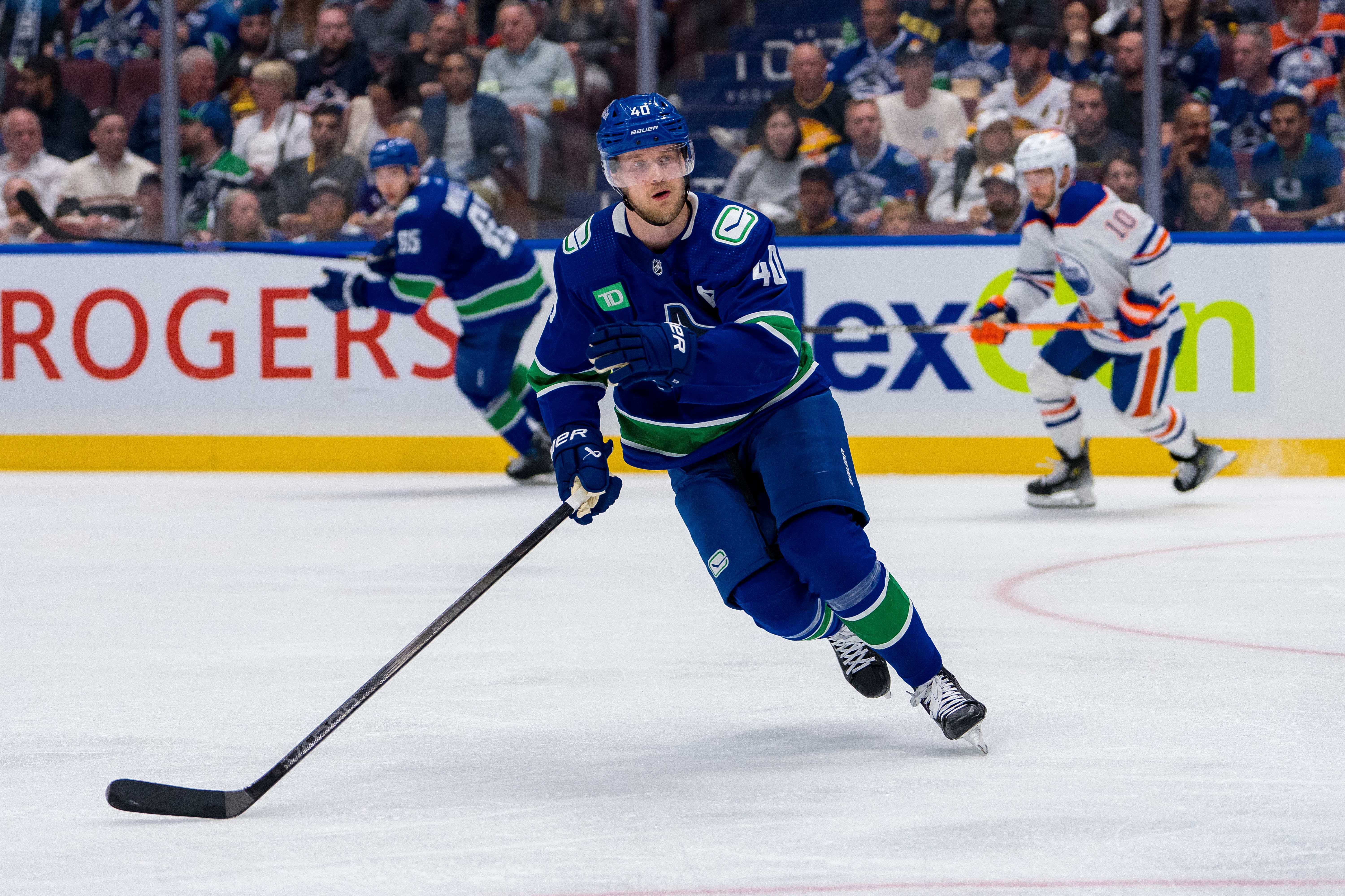 NHL: Stanley Cup Playoffs-Edmonton Oilers at Vancouver Canucks