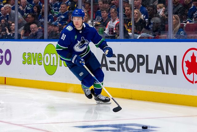 NHL: Stanley Cup Playoffs-Edmonton Oilers at Vancouver Canucks