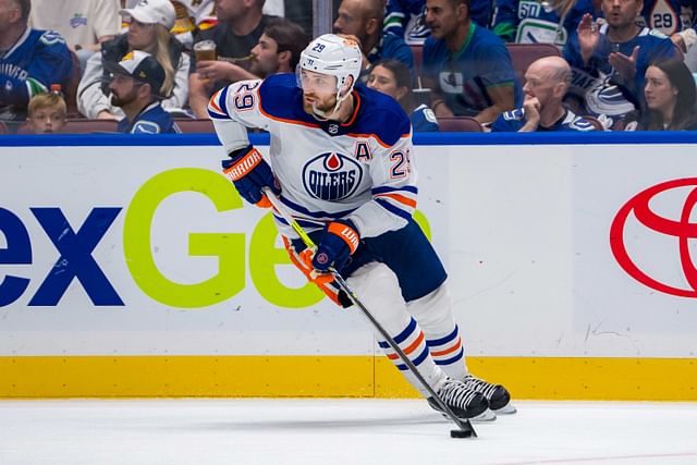 NHL: Stanley Cup Playoffs-Edmonton Oilers at Vancouver Canucks