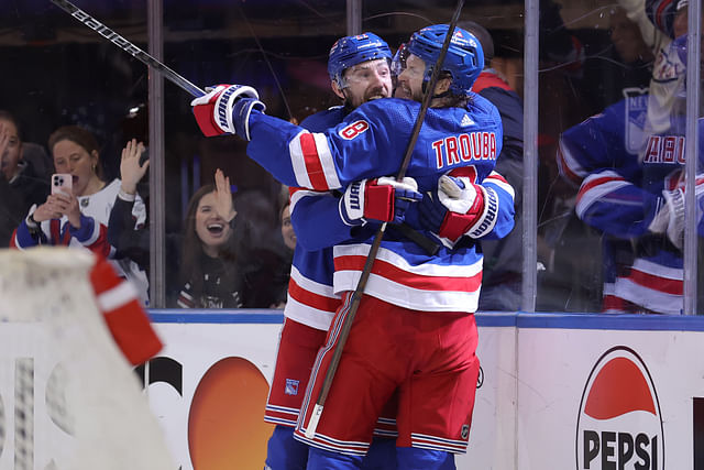 NHL: Stanley Cup Playoffs-Carolina Hurricanes at New York Rangers