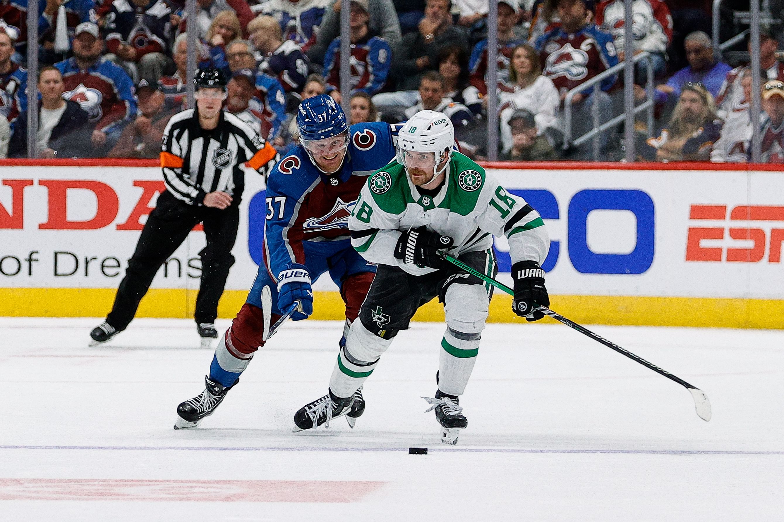 NHL: Stanley Cup Playoffs-Dallas Stars at Colorado Avalanche