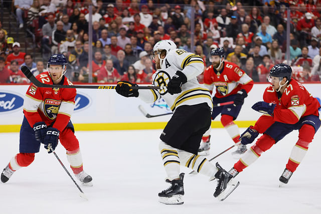 NHL: Stanley Cup Playoffs-Boston Bruins at Florida Panthers