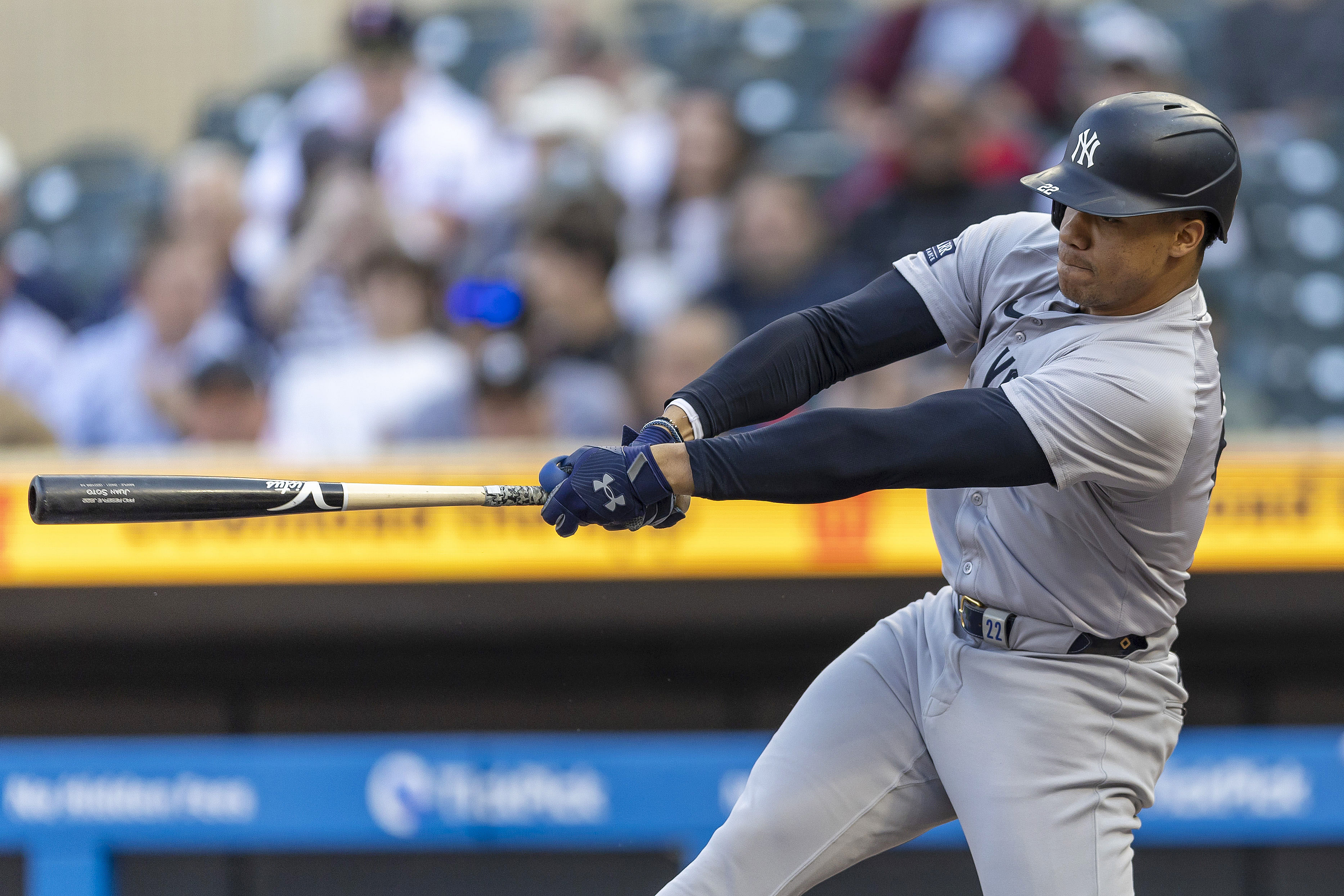 Juan Soto has become vital for the New York Yankees this season, batting .333 with nine home runs, and 33 RBIs.