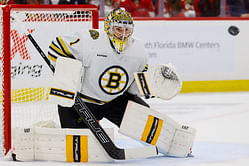 Bruins' Jeremy Swayman responds to home crowd chanting his name after suffering series loss to Panthers