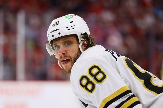 David Pastrnak speaks out on his intense battle with Panthers' Matthew Tkachuk