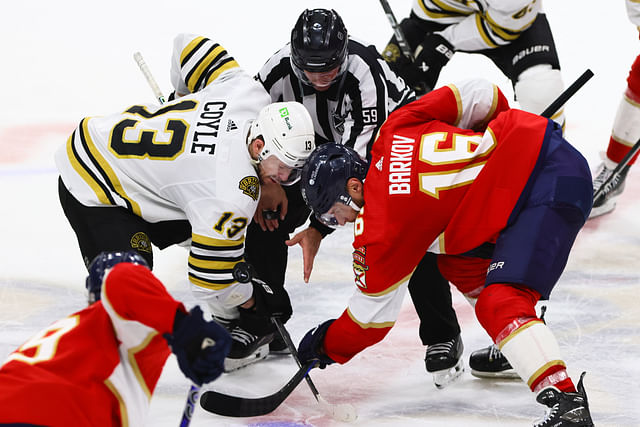 NHL: Stanley Cup Playoffs-Boston Bruins at Florida Panthers