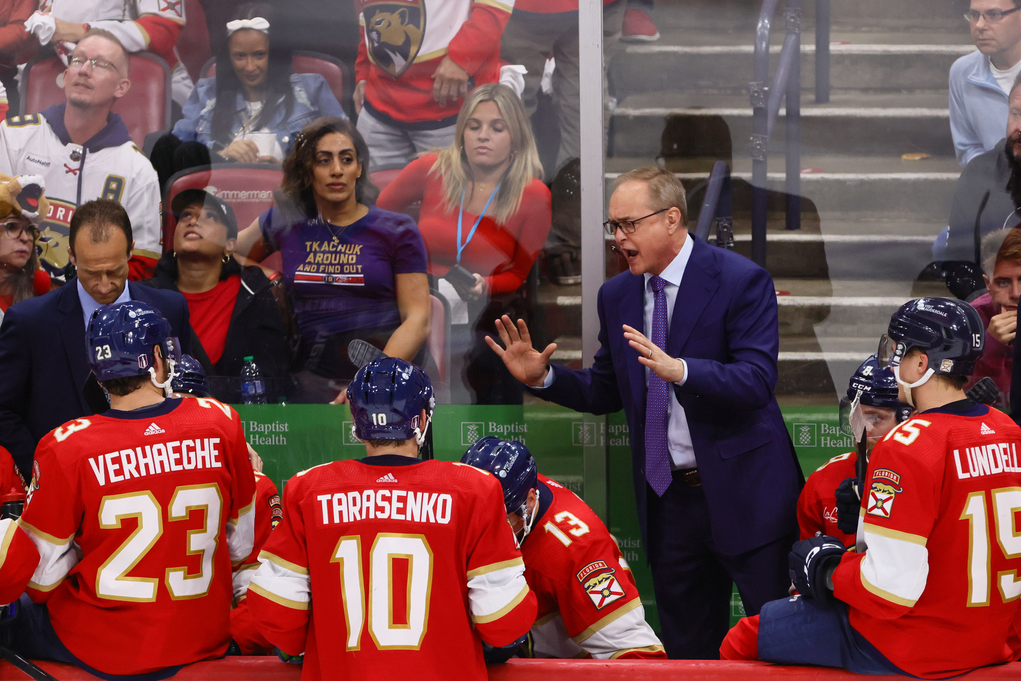 NHL: Stanley Cup Playoffs-Boston Bruins at Florida Panthers