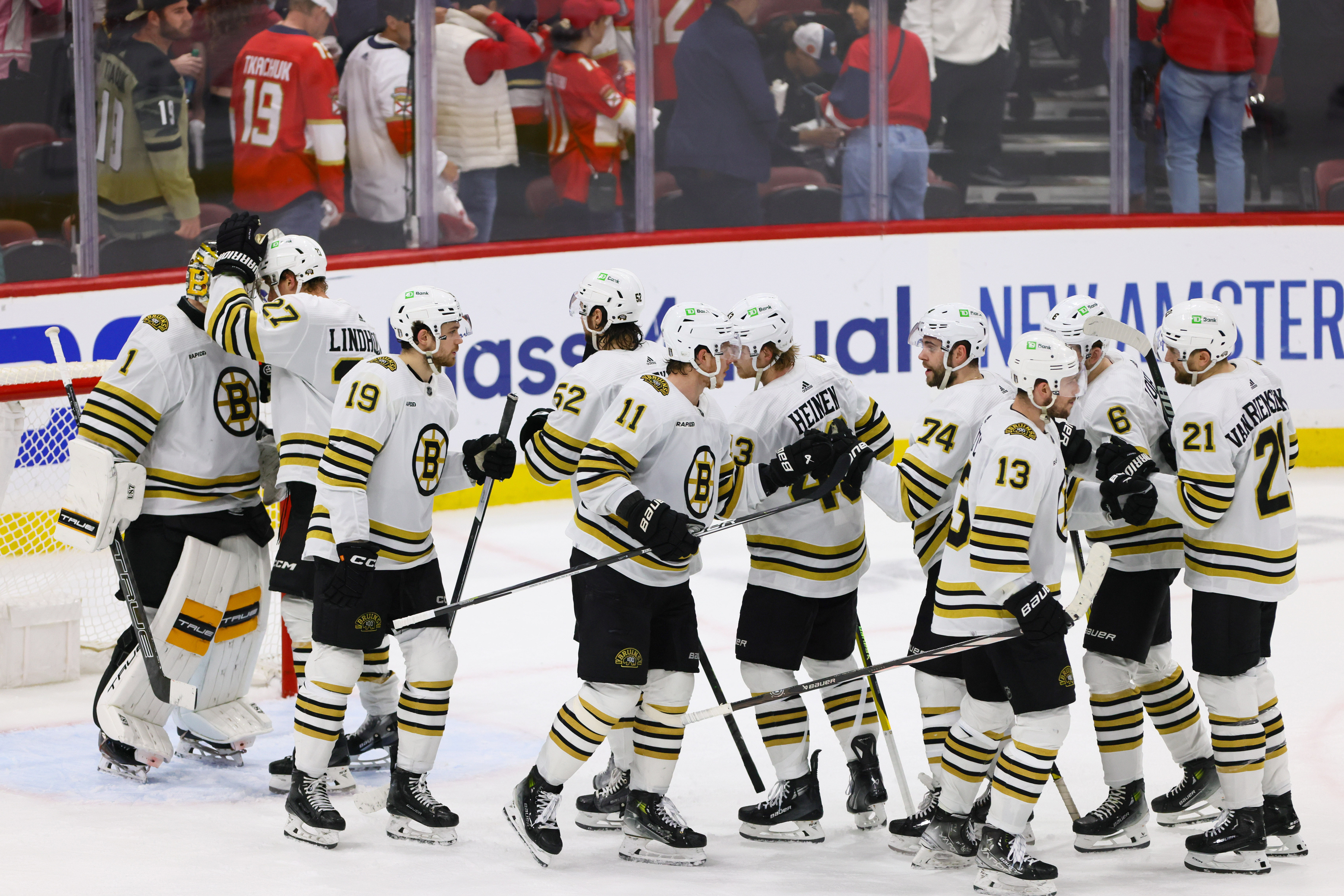 NHL: Stanley Cup Playoffs-Bruins at Florida Panthers