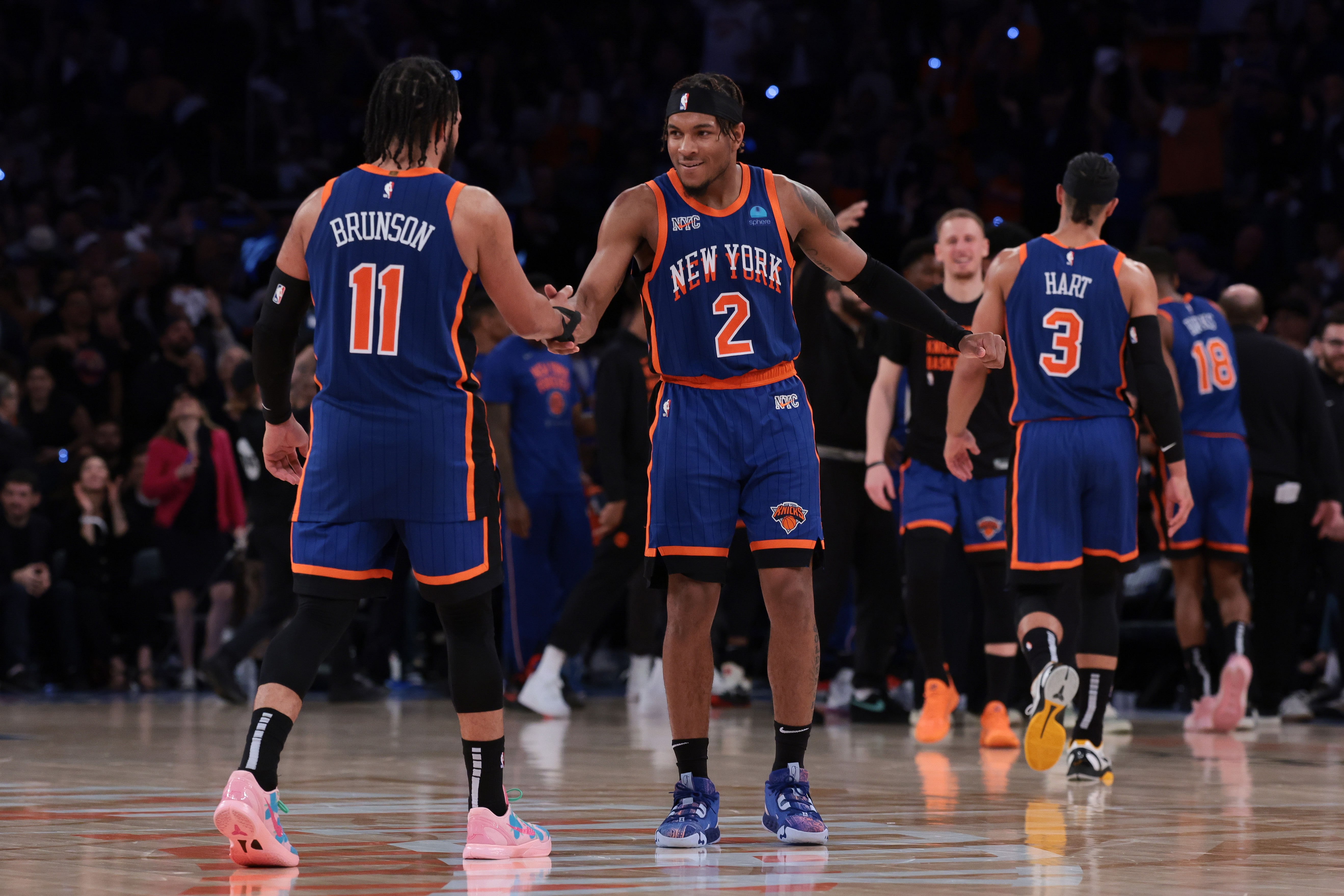 NBA: Playoffs-Indiana Pacers at New York Knicks