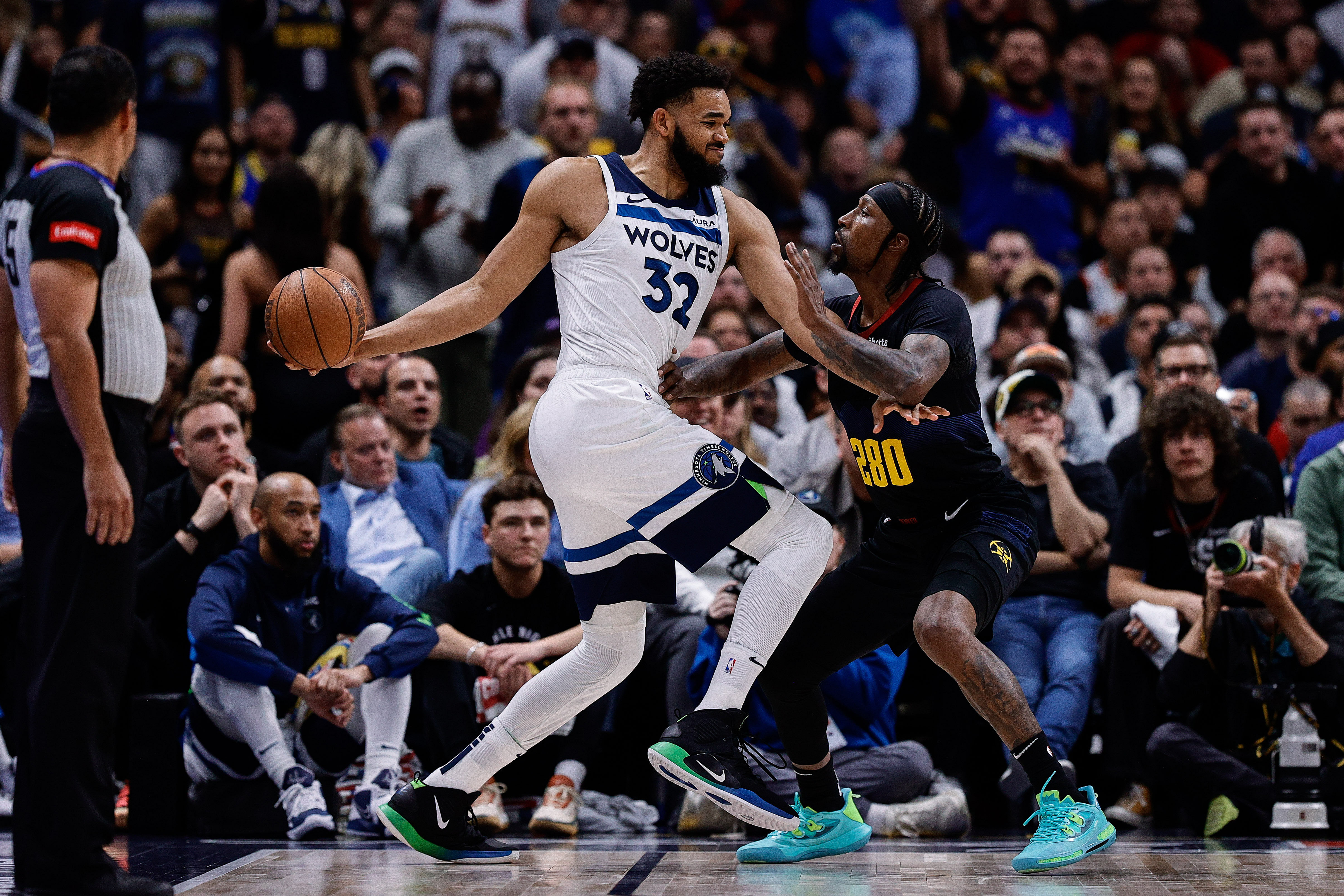 NBA: Minnesota Timberwolves at Denver Nuggets