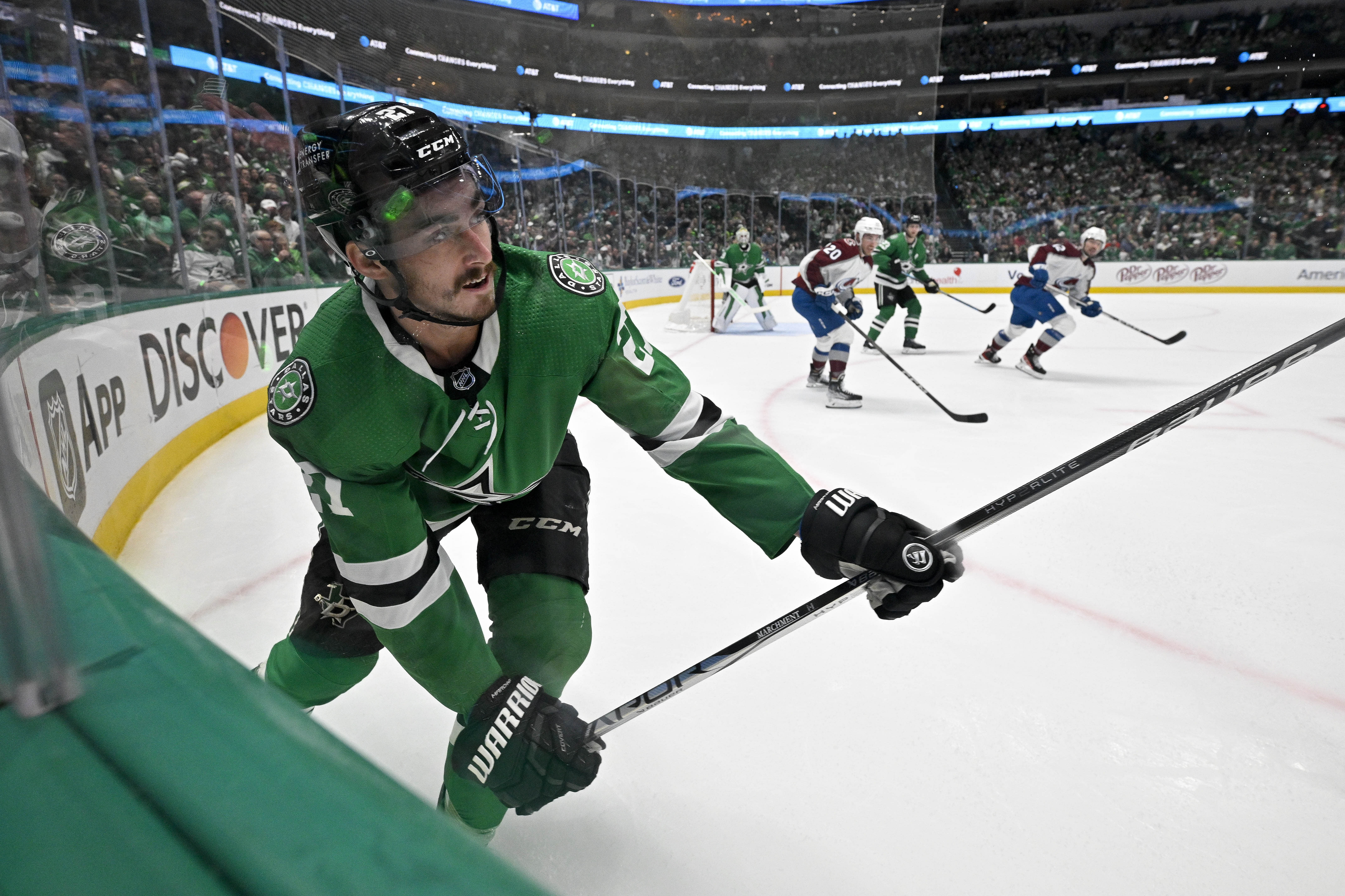 NHL: Stanley Cup Playoffs-Colorado Avalanche at Dallas Stars