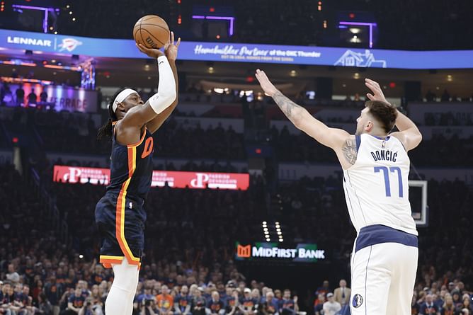 WATCH: Luka Doncic emphatically denies Shai Gilgeous-Alexander’s layup in clutch to seal win